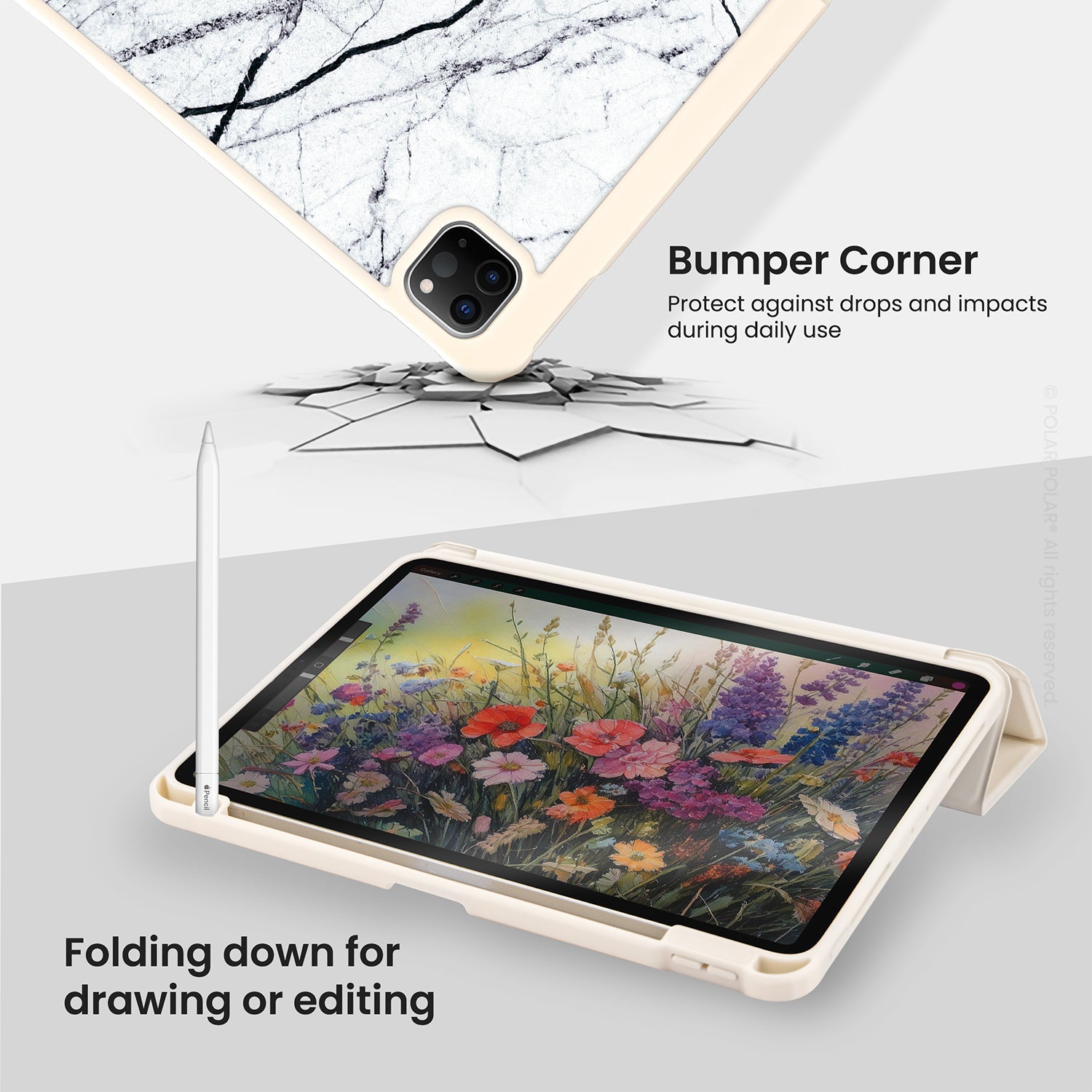 Standard_iPad Pro 11" (2nd 3rd 4th) | Milky White