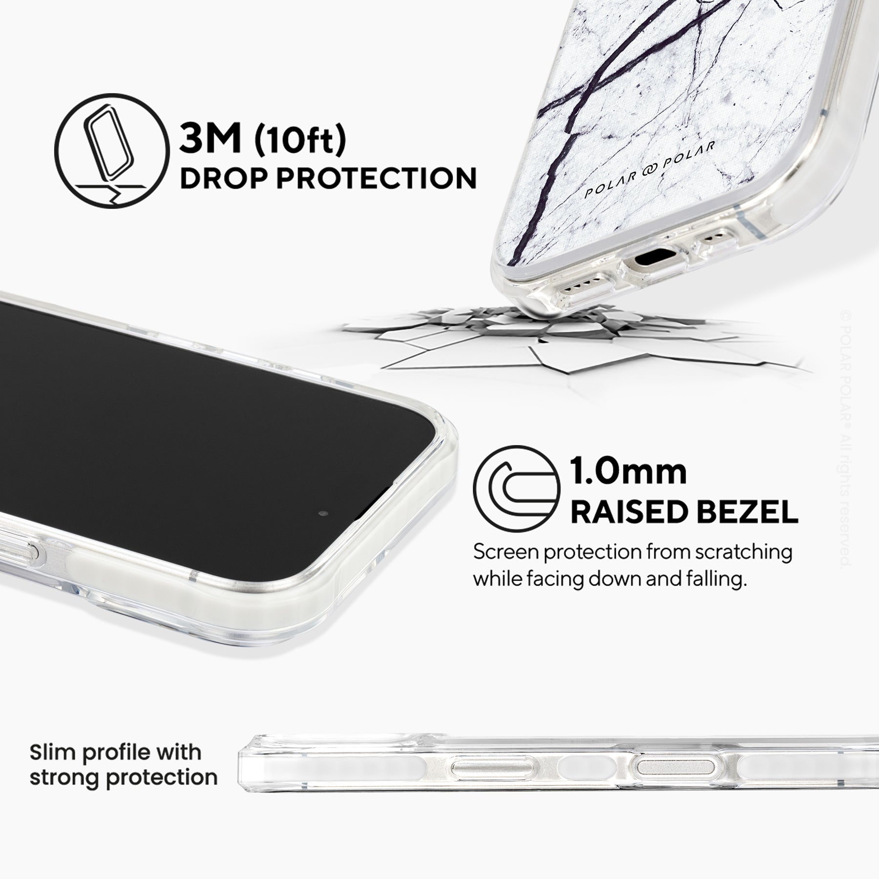 Classic White - iPhone 16 Clear Bumper MagSafe Case