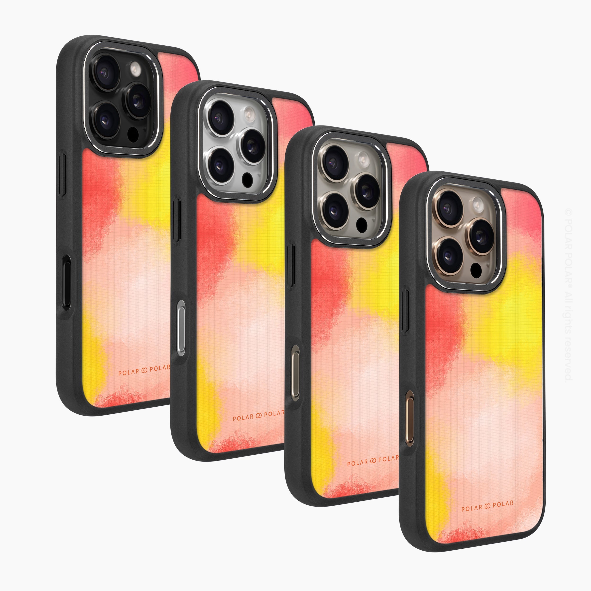 Clouds in Fall - iPhone 16 Pro Frosted Black Bumper MagSafe Case