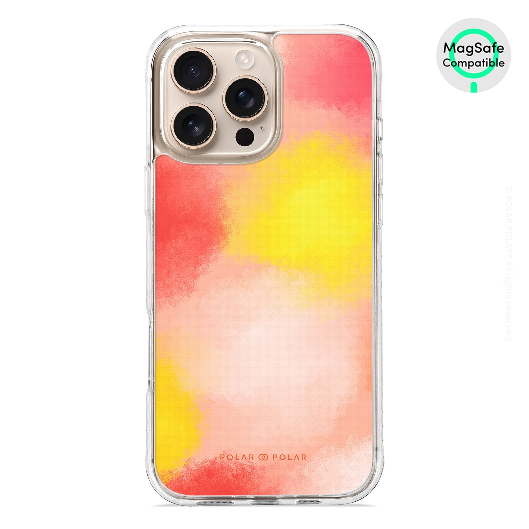 Clouds in Fall - iPhone 16 Pro Max Clear Bumper MagSafe Case