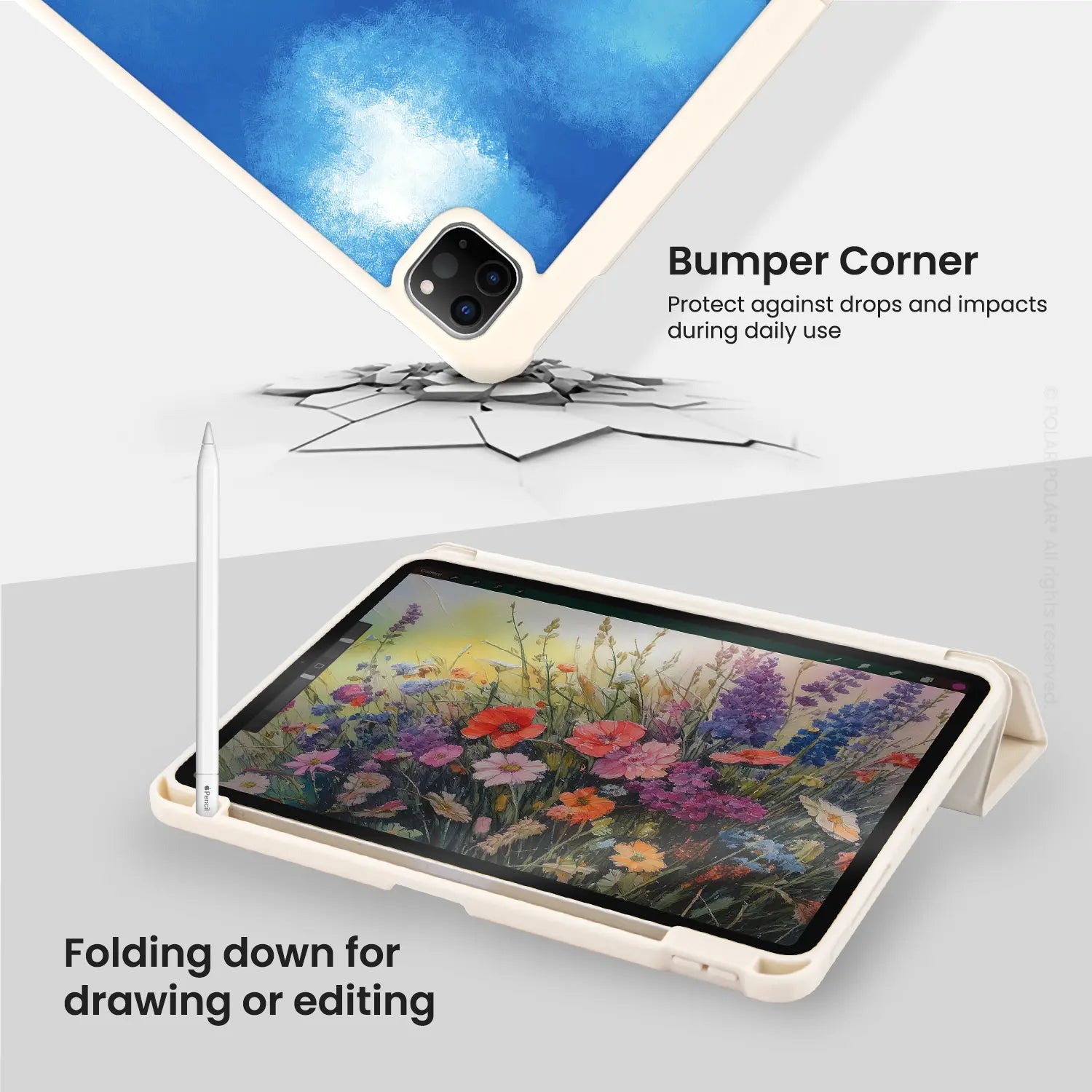 Standard_iPad Pro 11-inch (4th 3rd 2nd gen) | Milky White