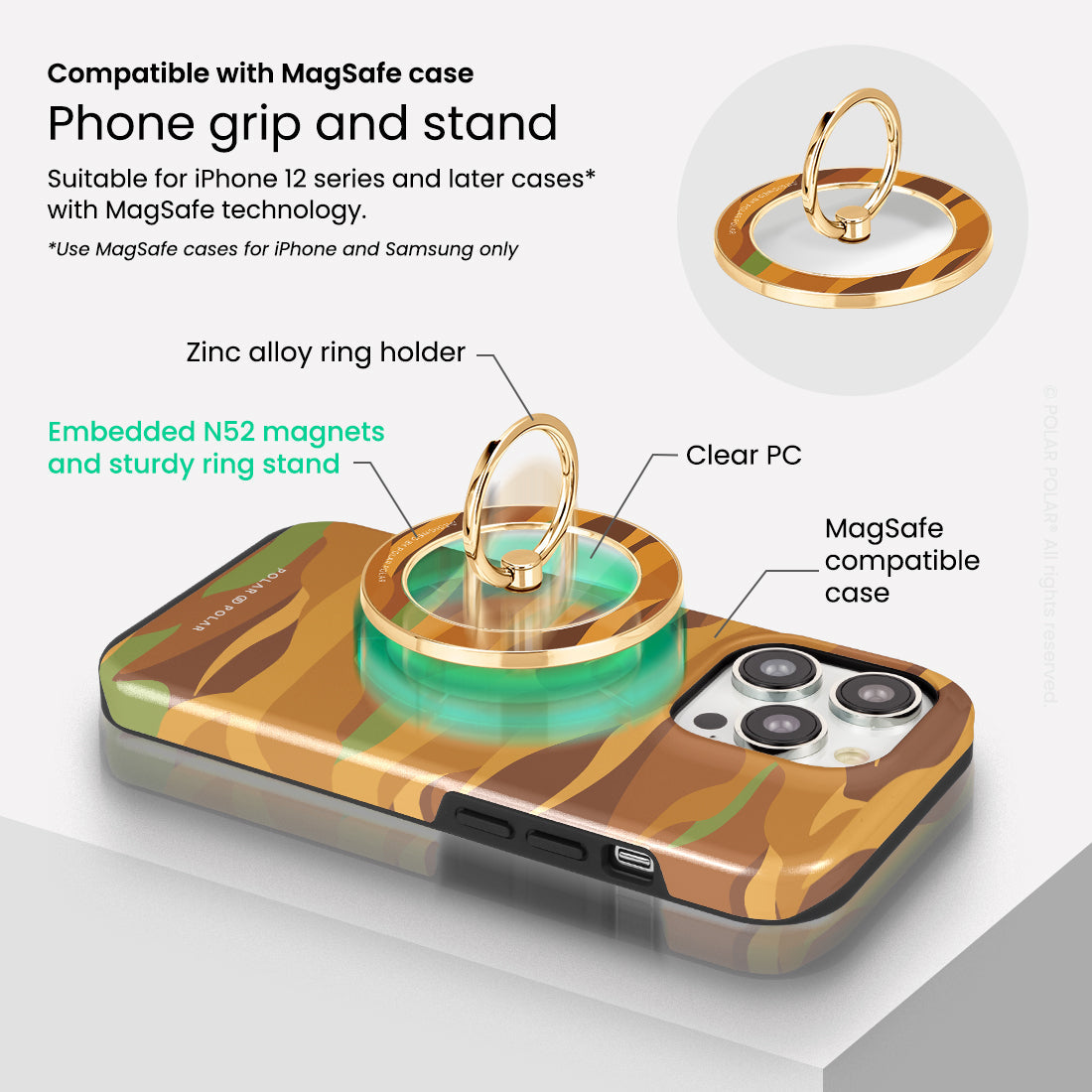 Standard_MagSafe Phone Grip and Ring Holder