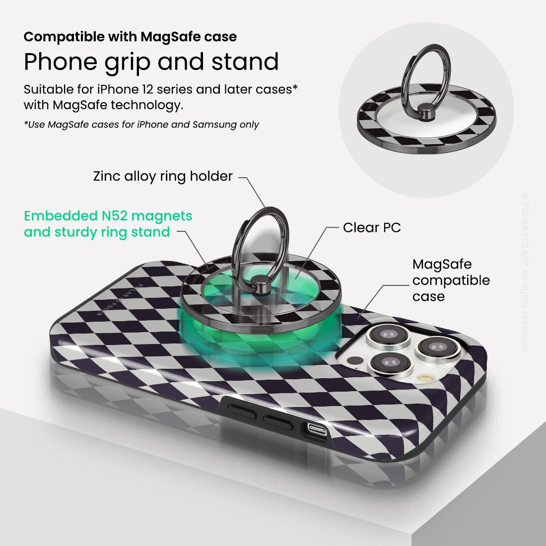 Standard_MagSafe Phone Grip and Ring Holder