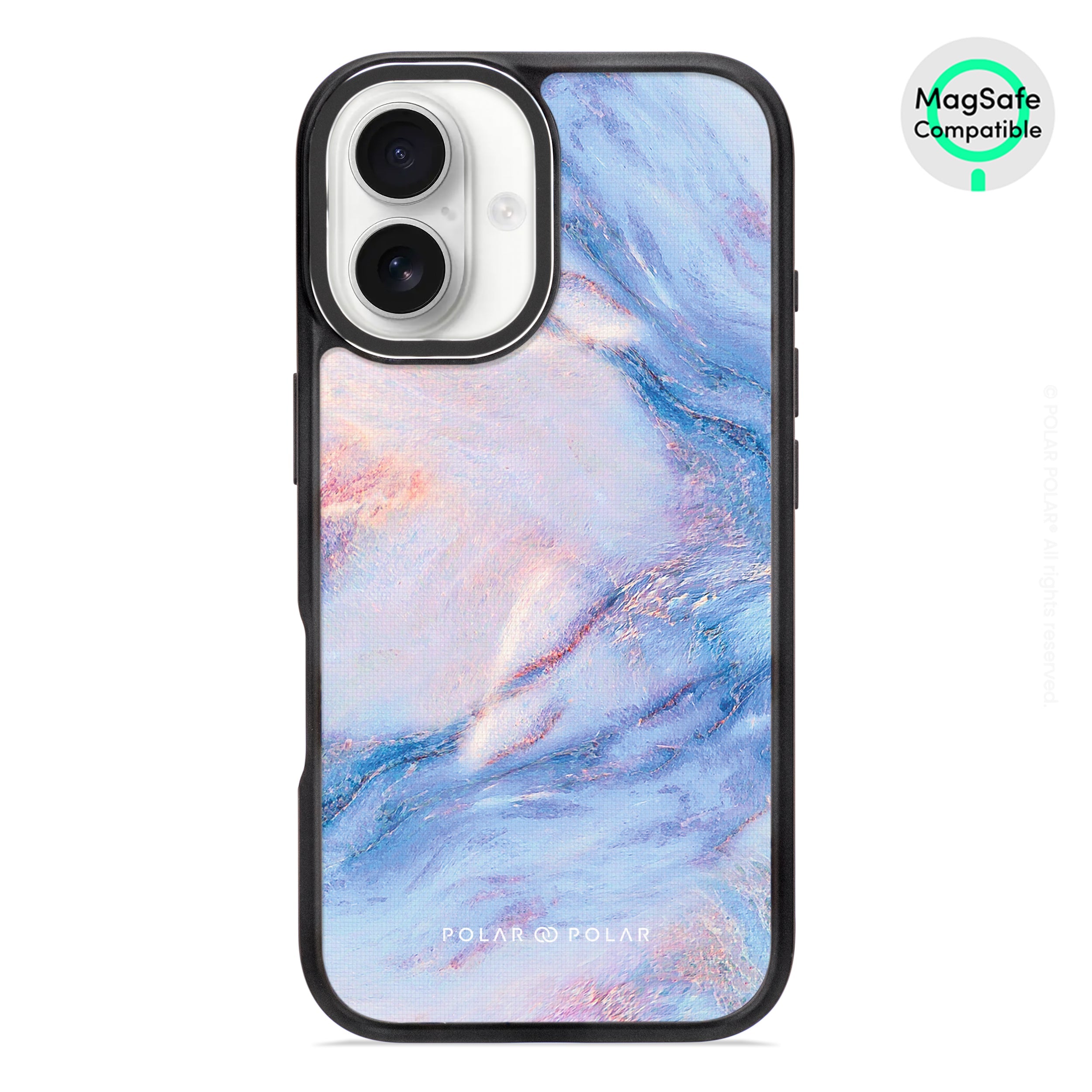 Fairy - iPhone 16 Frosted Black Bumper MagSafe Case