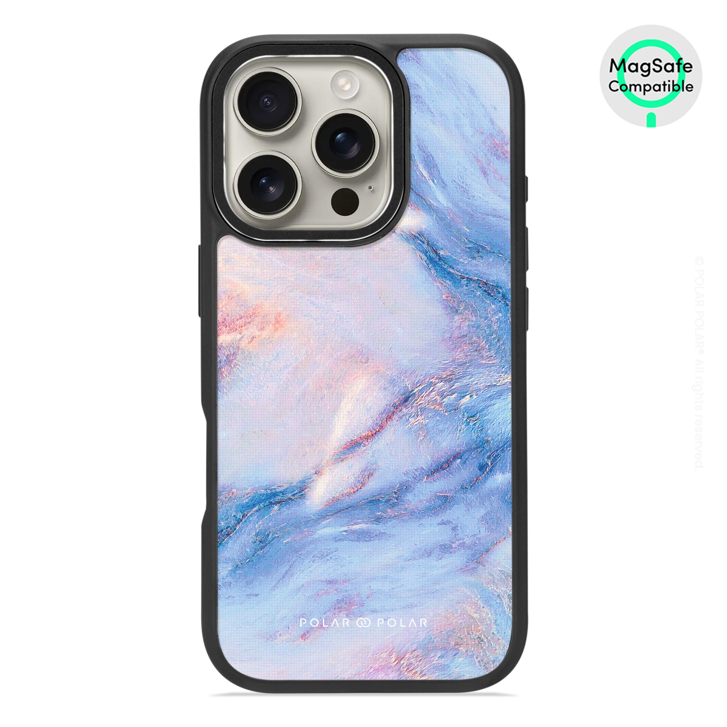 Fairy - iPhone 16 Pro Frosted Black Bumper MagSafe Case