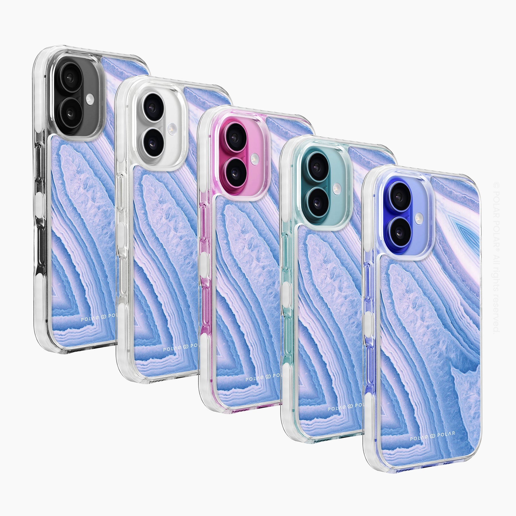 Frozen River - iPhone 16 Plus Clear Bumper MagSafe Case