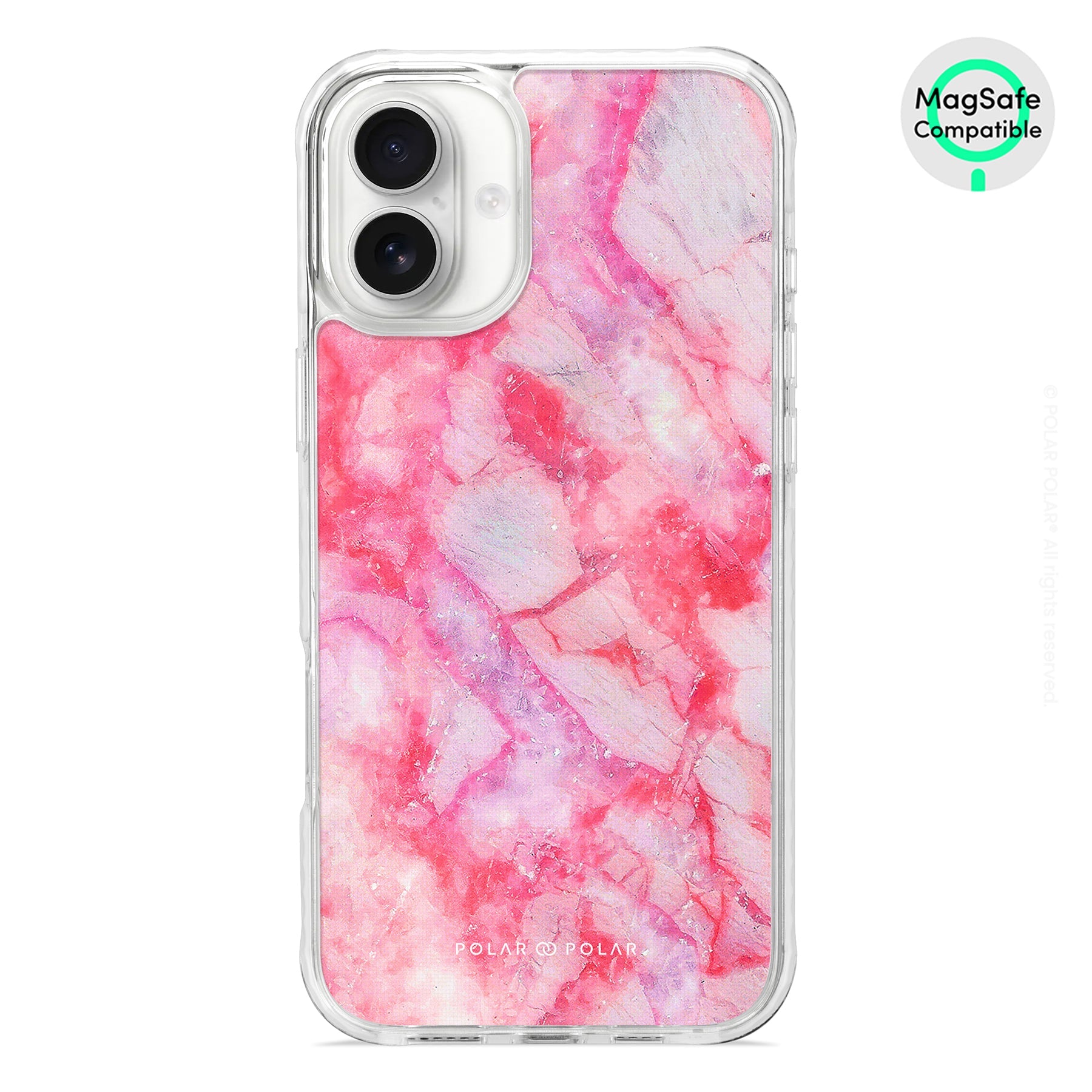 Gloaming Island - iPhone 16 Plus Clear Bumper MagSafe Case