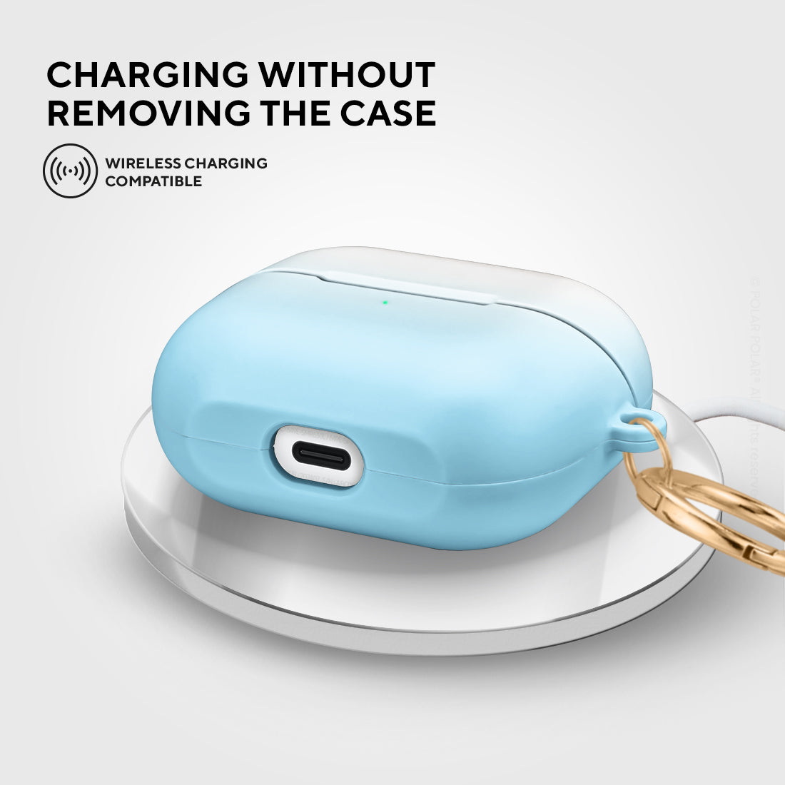 Pastel Samsung Galaxy Buds3 Pro Case - Iceberg Pastel cute and personalisable Buds3 Pro Case - POLAR POLAR