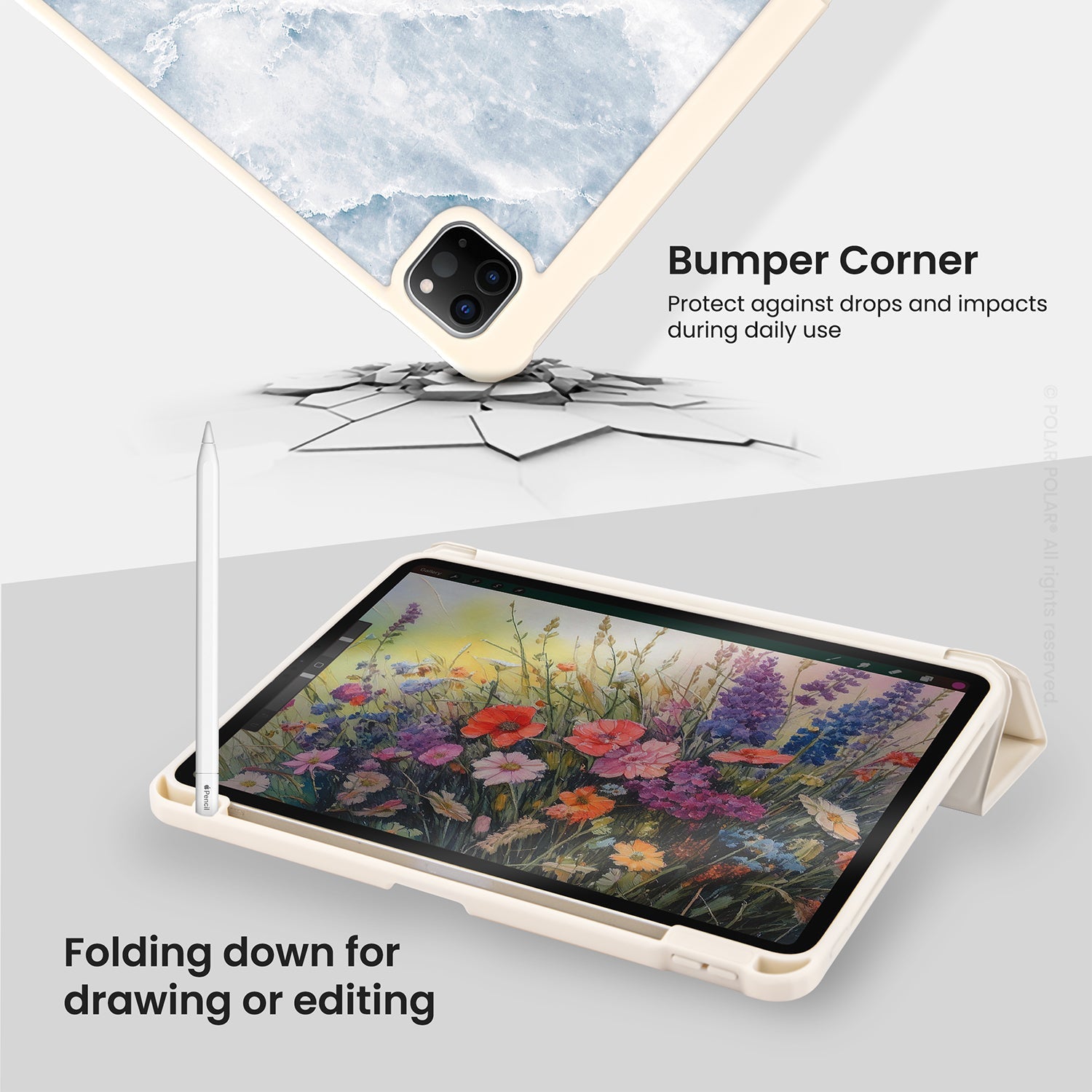 Standard_iPad Pro 11" (2nd 3rd 4th) | Milky White