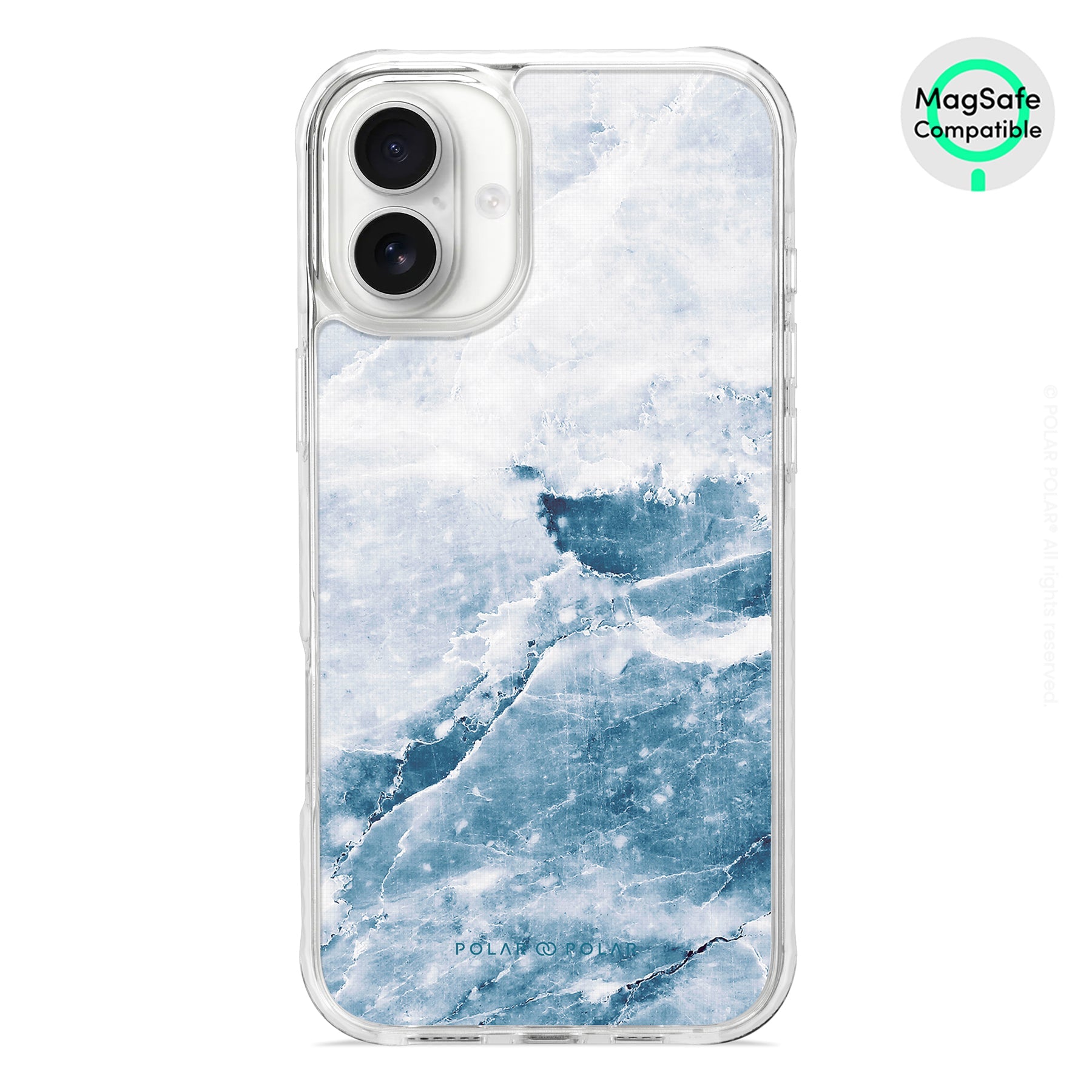 Icy - iPhone 16 Plus Clear Bumper MagSafe Case