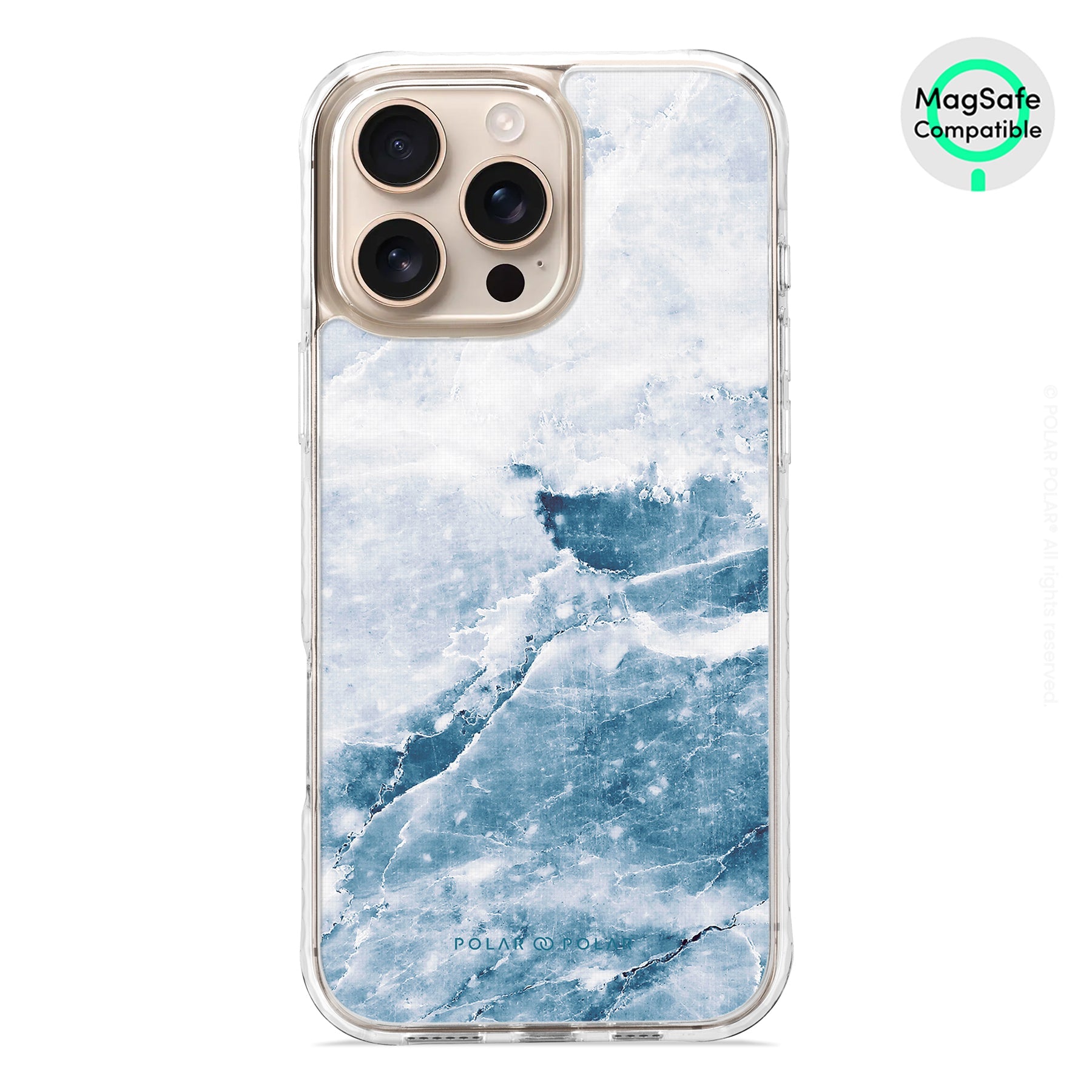 Icy - iPhone 16 Pro Max Clear Bumper MagSafe Case