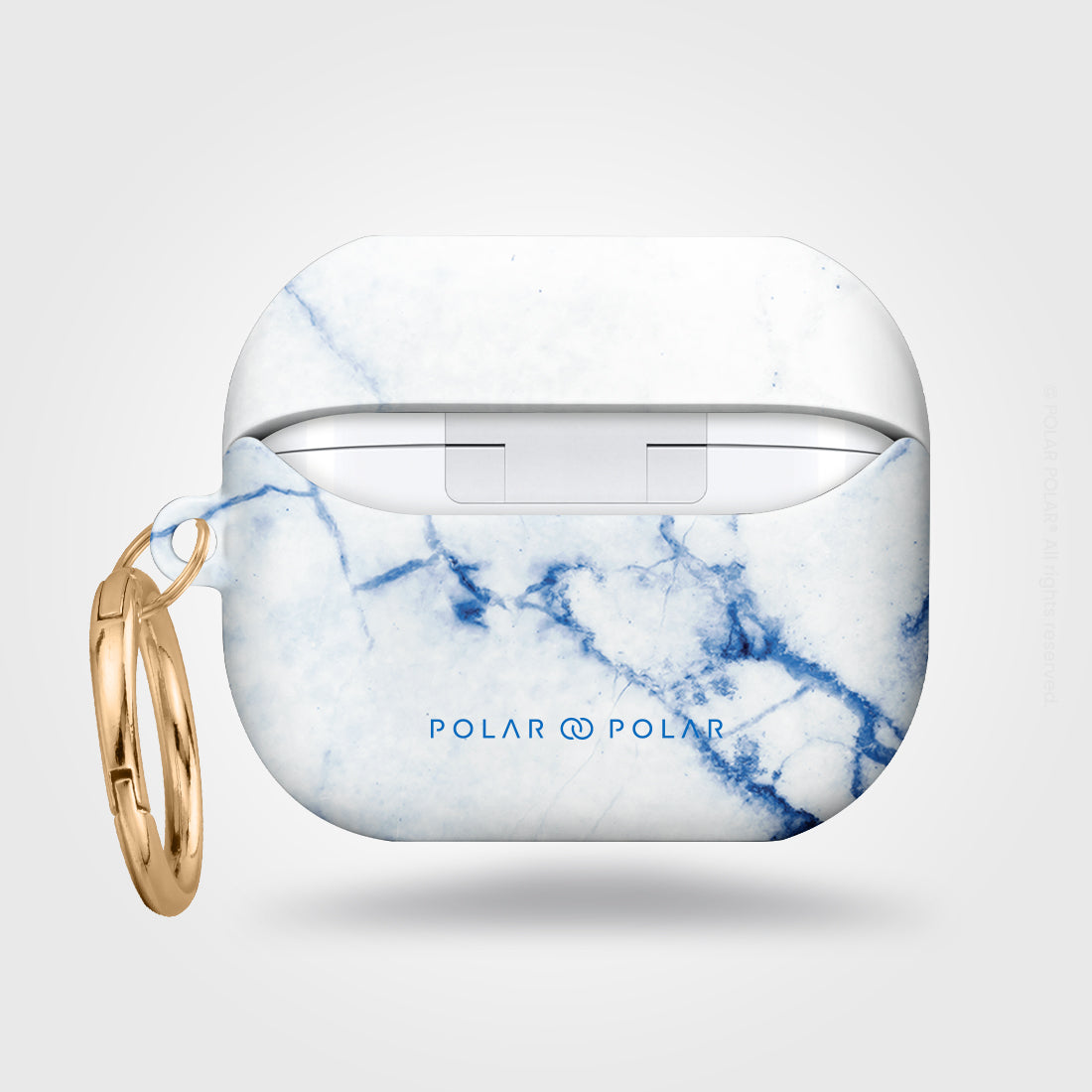 Marble Samsung Galaxy Buds3 Pro Case - Indigo Vase cute and personalisable Buds3 Pro Case - POLAR POLAR
