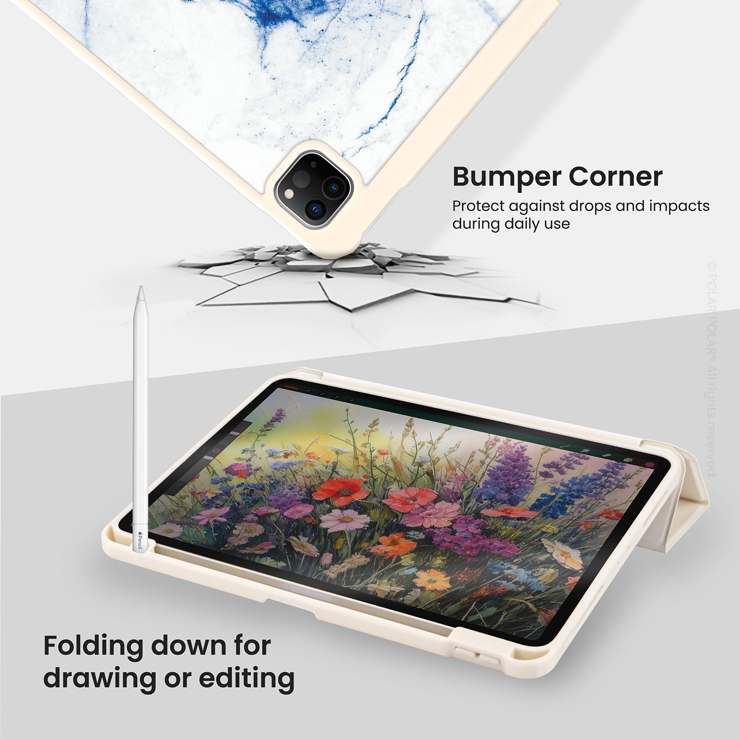 Standard_iPad Pro 11" (2nd 3rd 4th) | Milky White