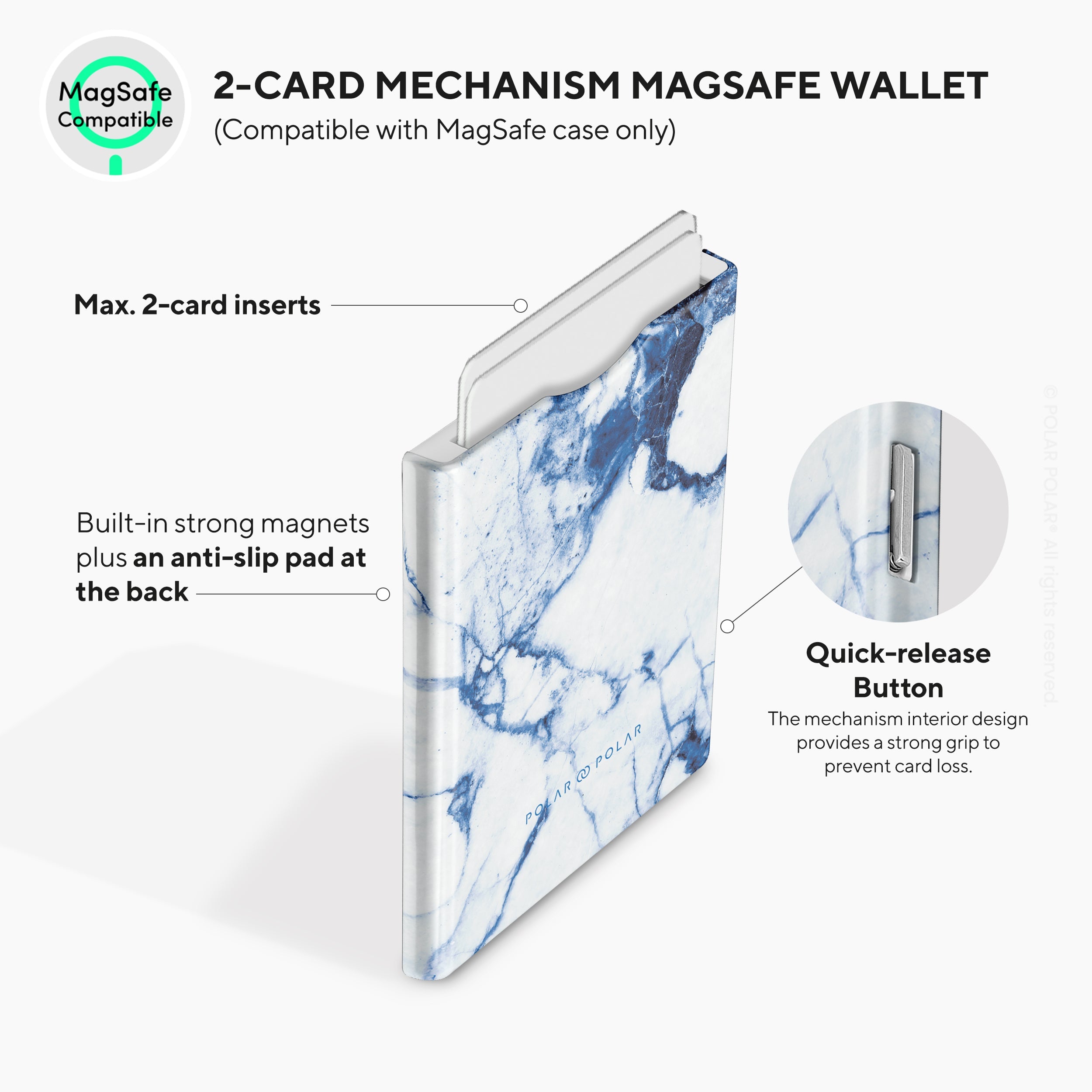 Indigo Vase MagSafe Wallet