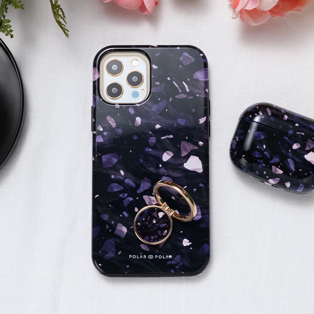 Lilac Terrazzo Gem - iPhone 17 Pro Max Case