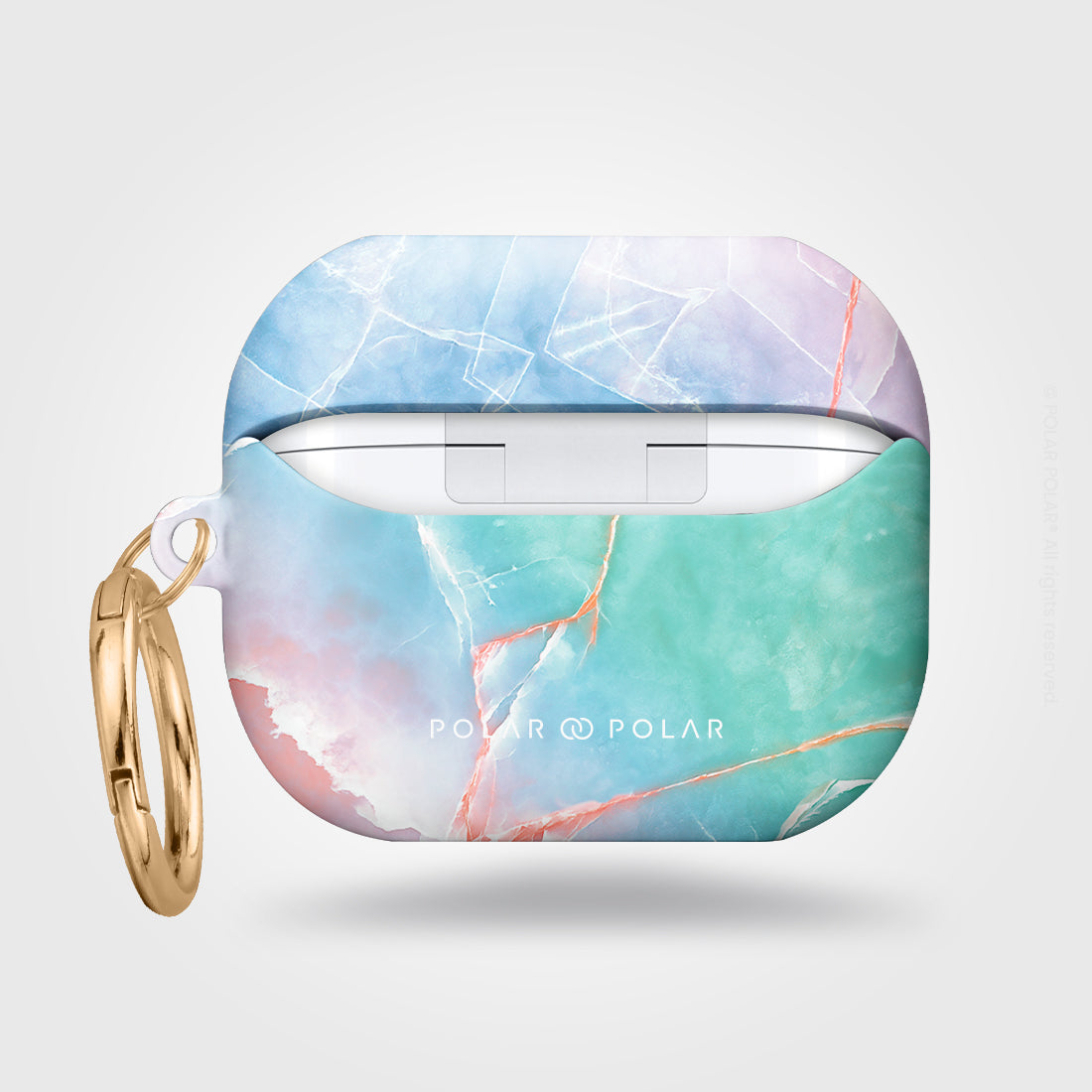 Marble Samsung Galaxy Buds3 Case - Magic Heaven cute and personalisable Buds3 Case - POLAR POLAR