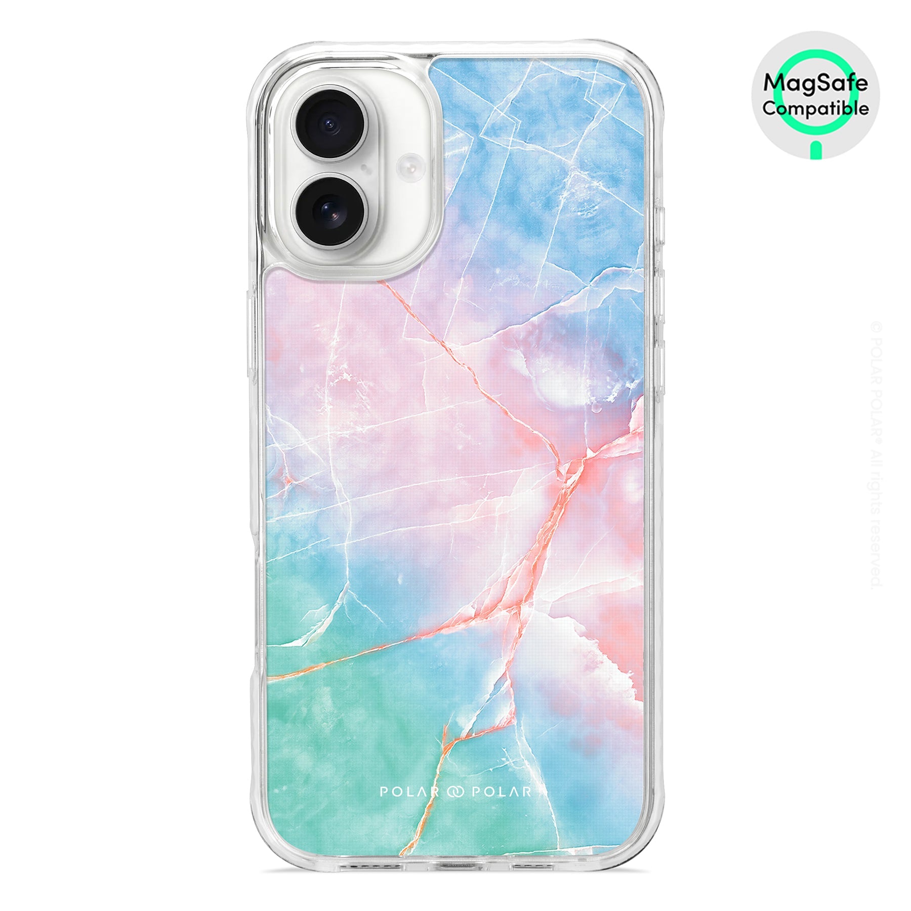 Magic Heaven - iPhone 16 Plus Clear Bumper MagSafe Case