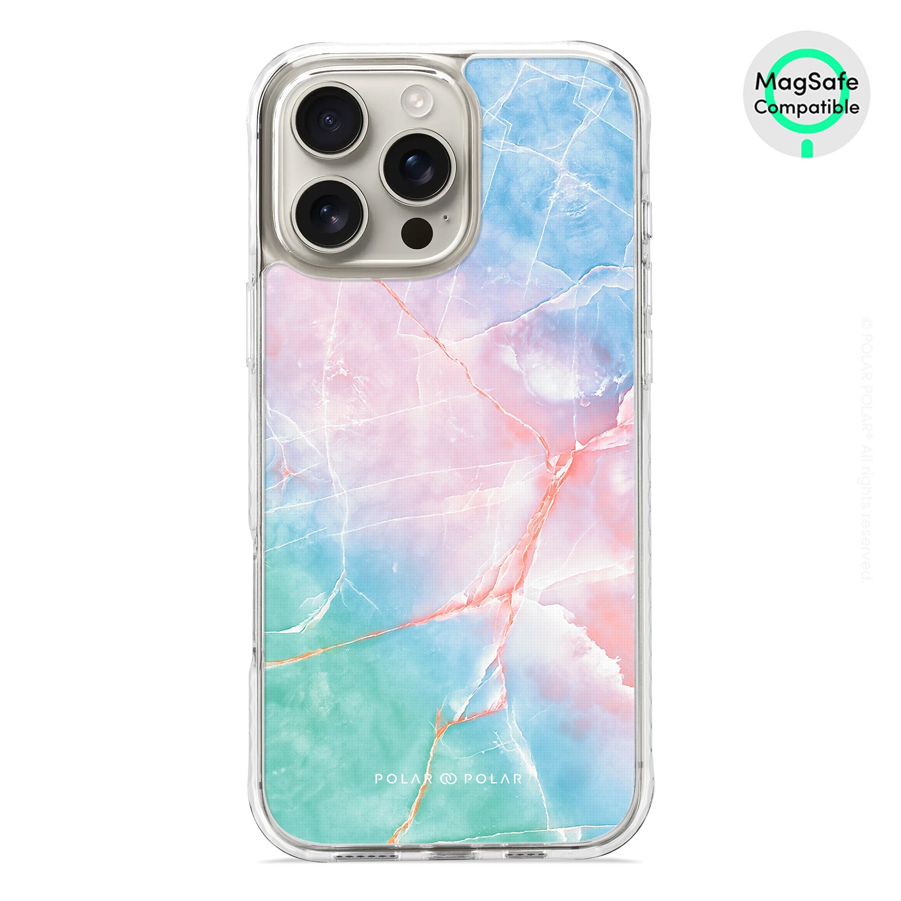 Magic Heaven - iPhone 16 Pro Max Clear Bumper MagSafe Case