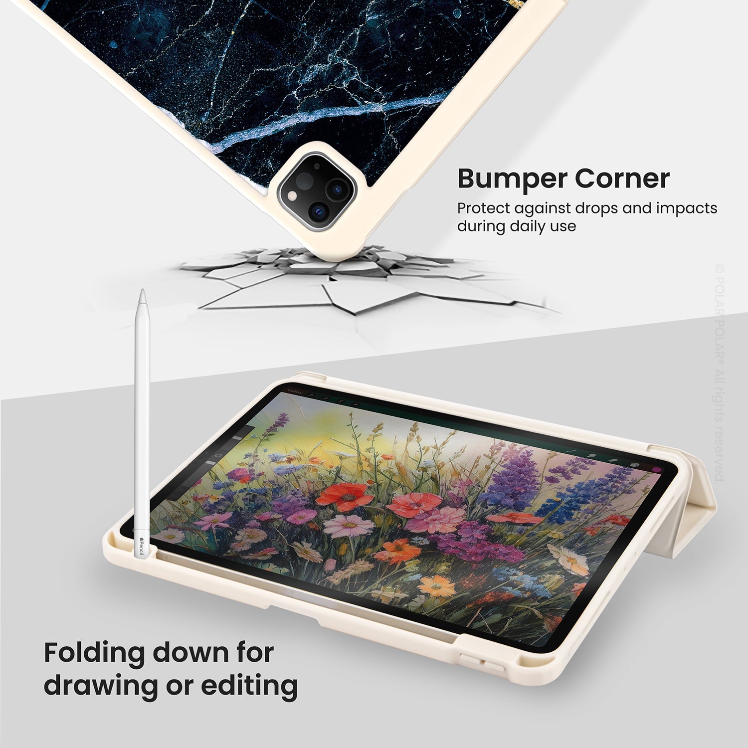 Standard_iPad Pro 11" (2nd 3rd 4th) | Milky White