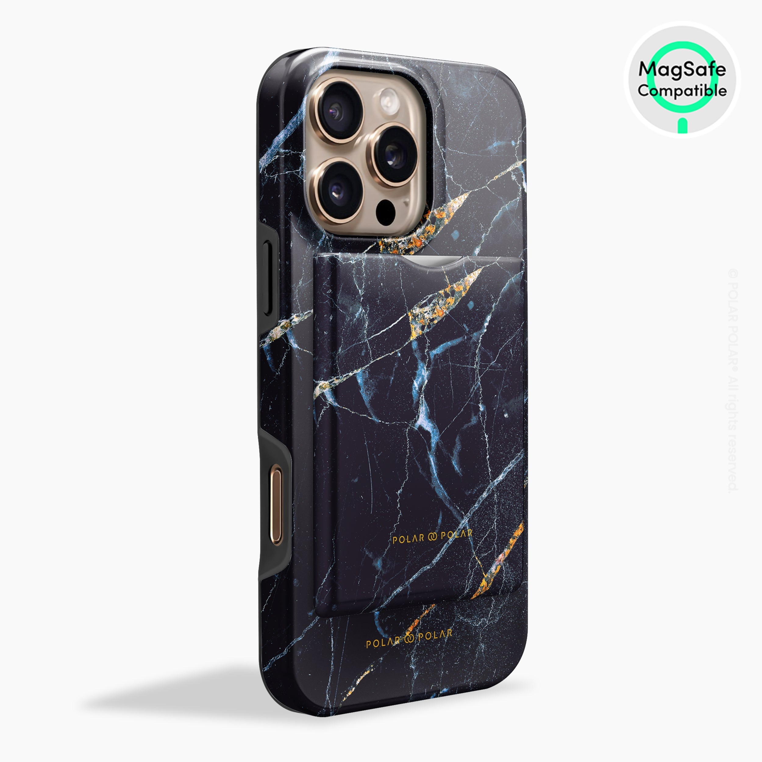 Midnight Marble MagSafe Wallet