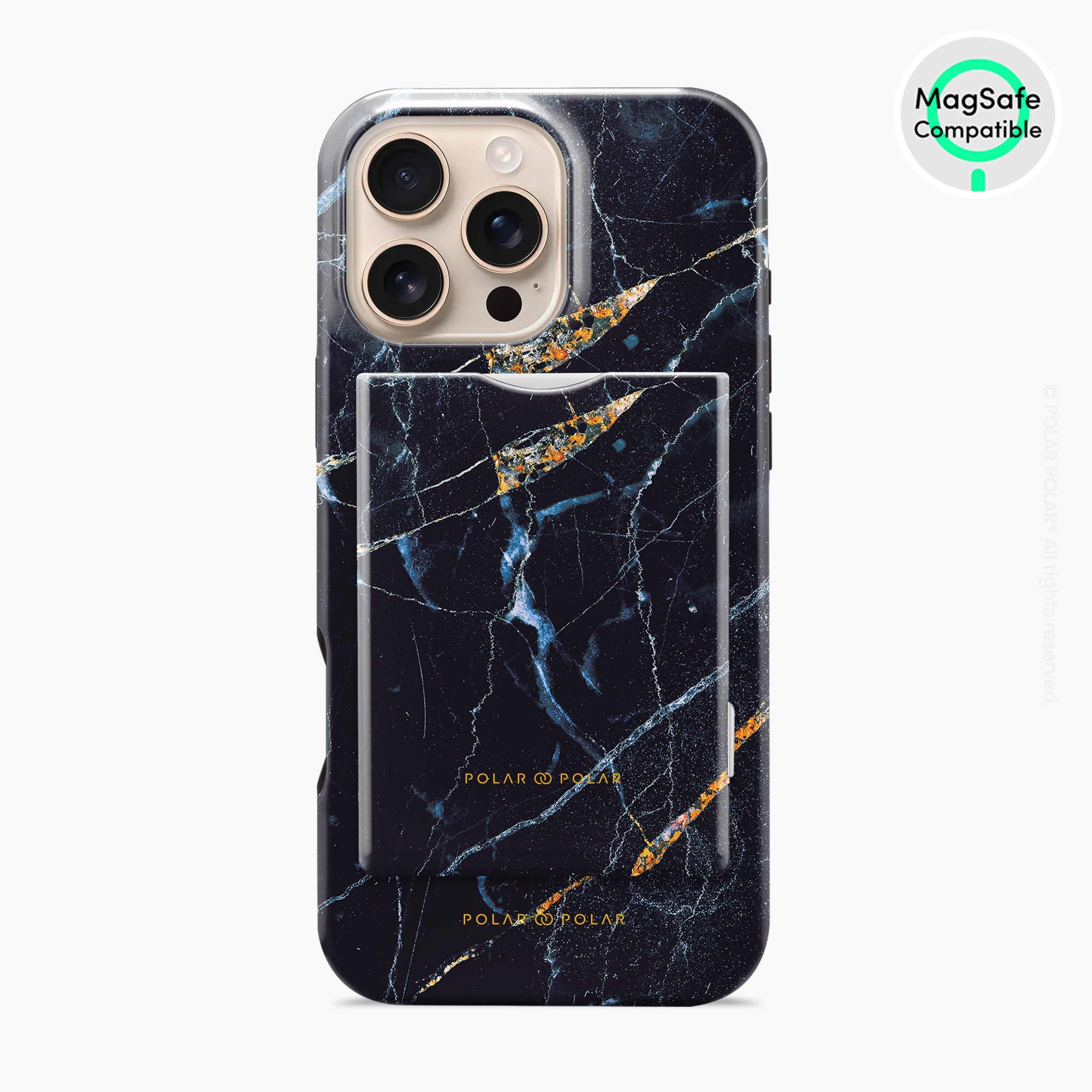 Midnight Marble MagSafe Wallet