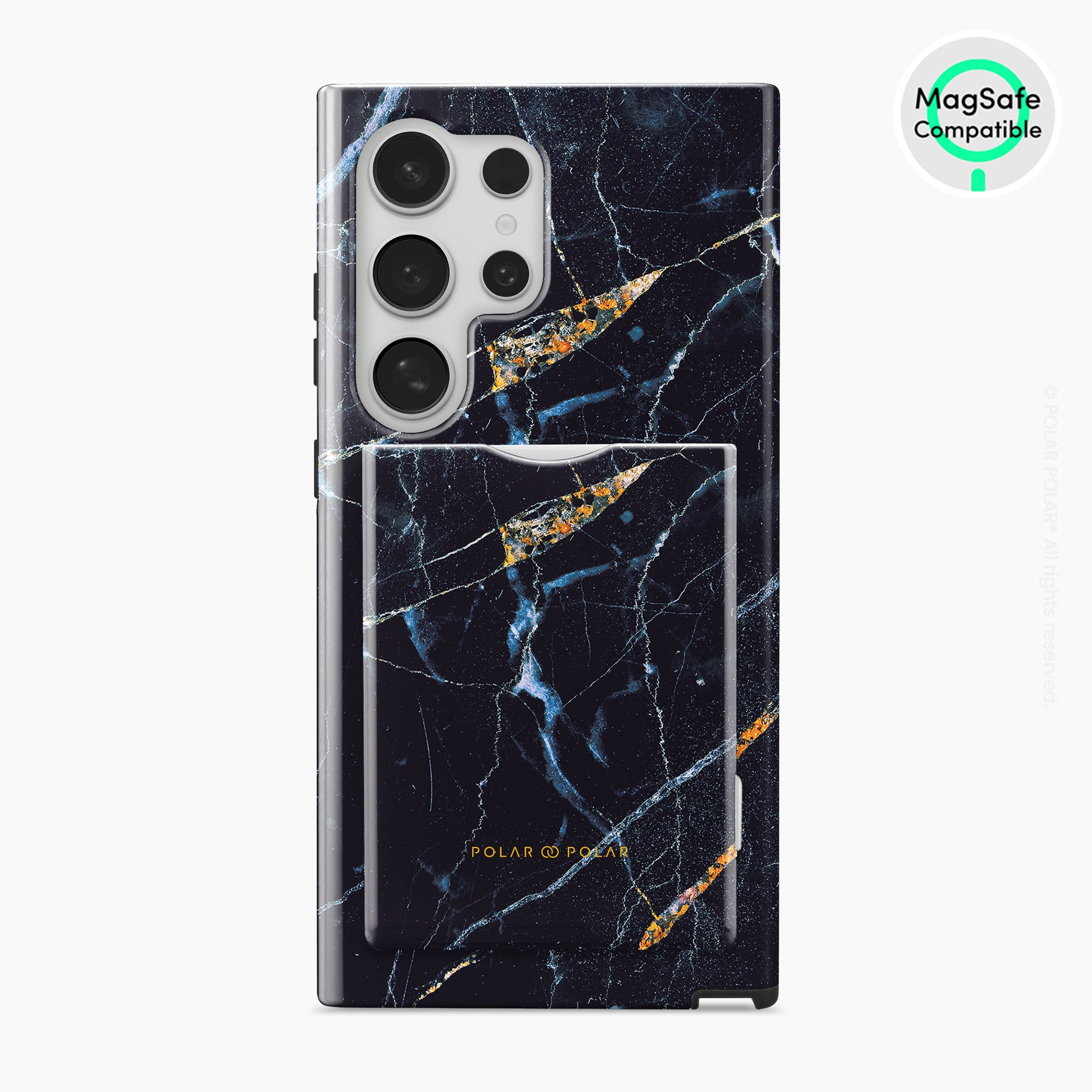 Midnight Marble MagSafe Wallet