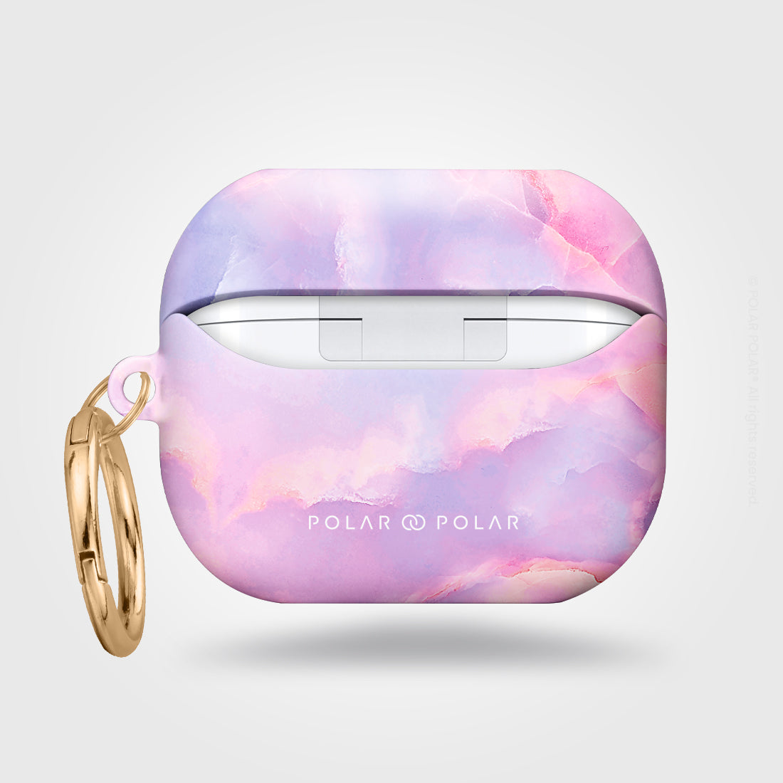 Marble Samsung Galaxy Buds3 Case - Mythical Sky cute and personalisable Buds3 Case - POLAR POLAR