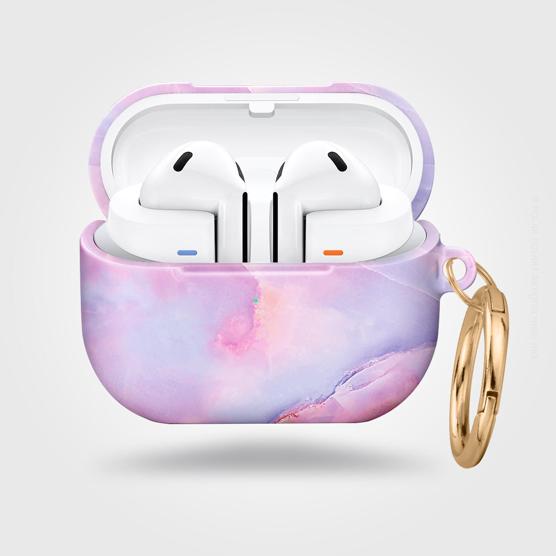 Marble Samsung Galaxy Buds3 Case - Mythical Sky cute and personalisable Buds3 Case - POLAR POLAR