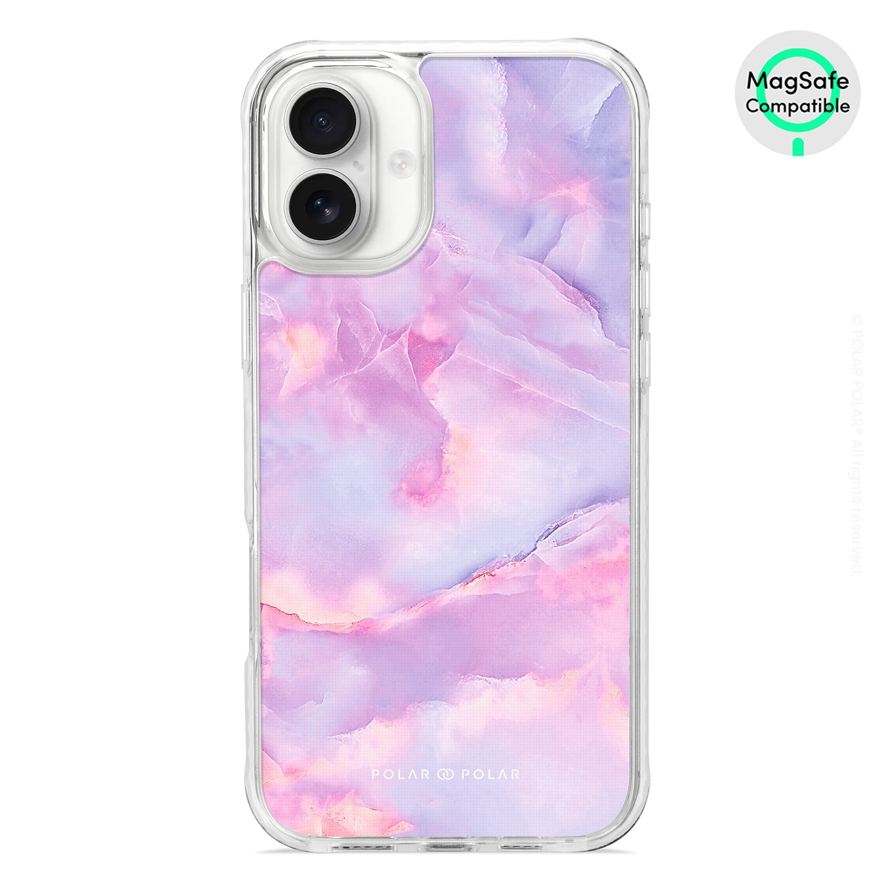 Mythical Sky - iPhone 16 Plus Clear Bumper MagSafe Case