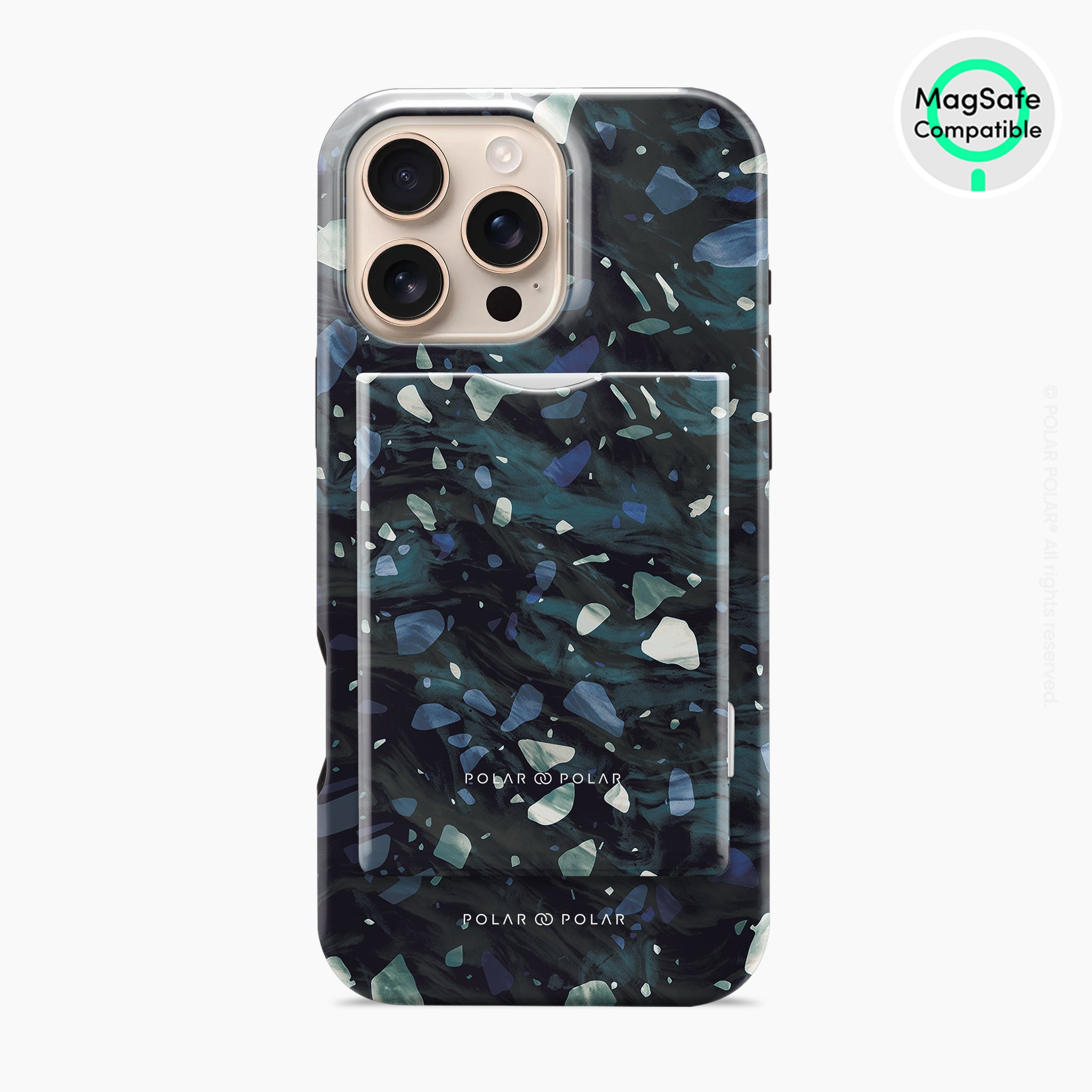 Nordic Terrazzo Gem MagSafe Wallet