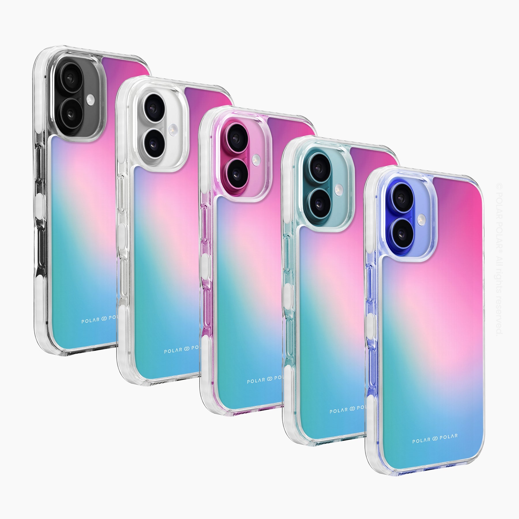 Polar Light - iPhone 16 Clear Bumper MagSafe Case