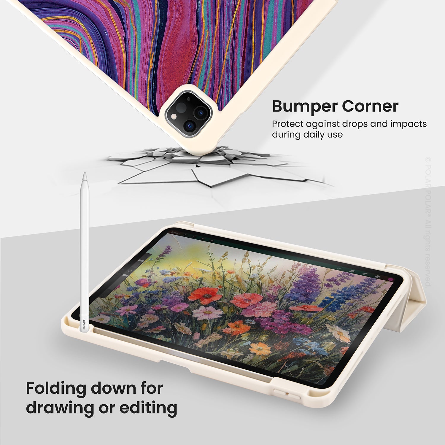 Standard_iPad Pro 11" (2nd 3rd 4th) | Milky White