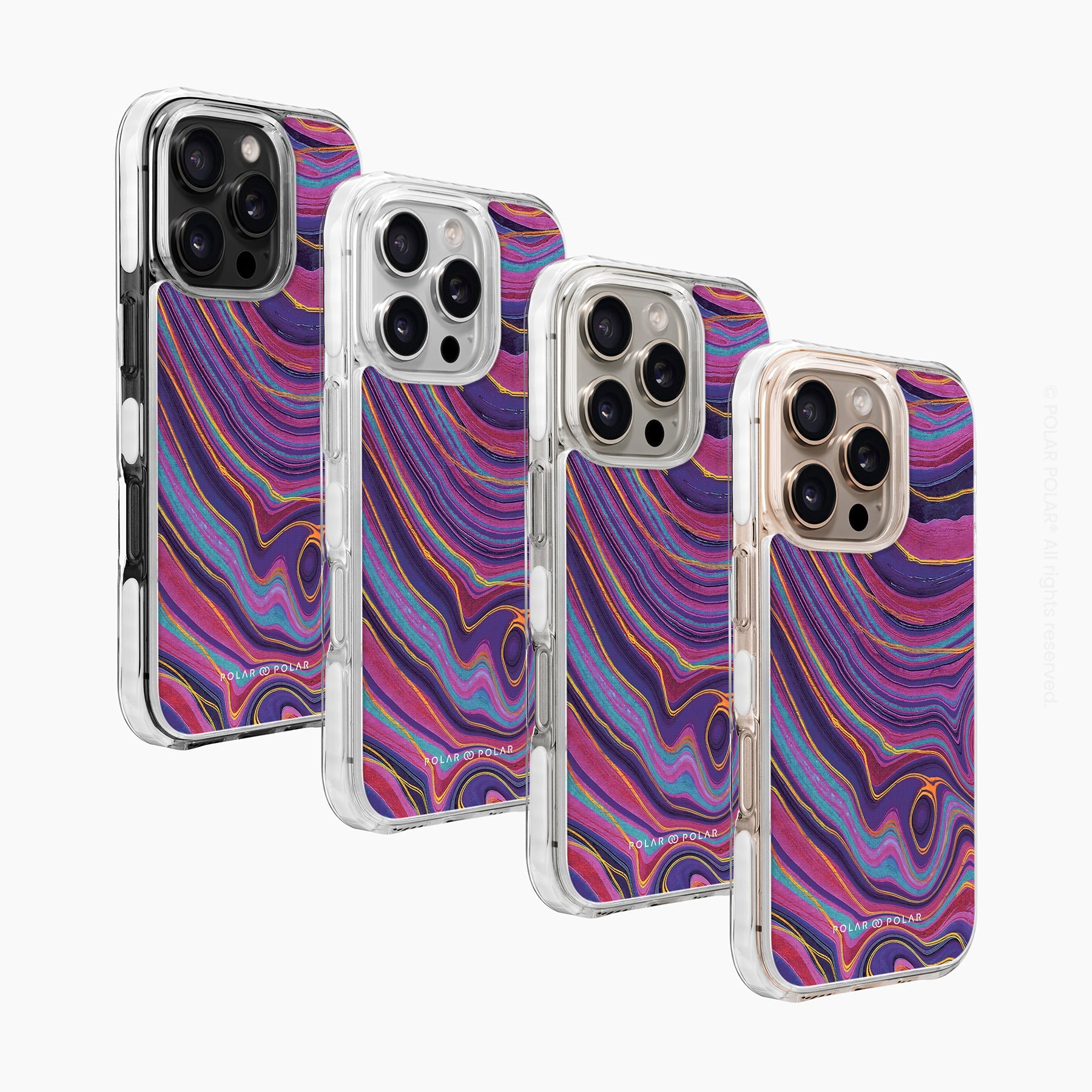 Rhythm in the Desert - iPhone 16 Pro Max Clear Bumper MagSafe Case