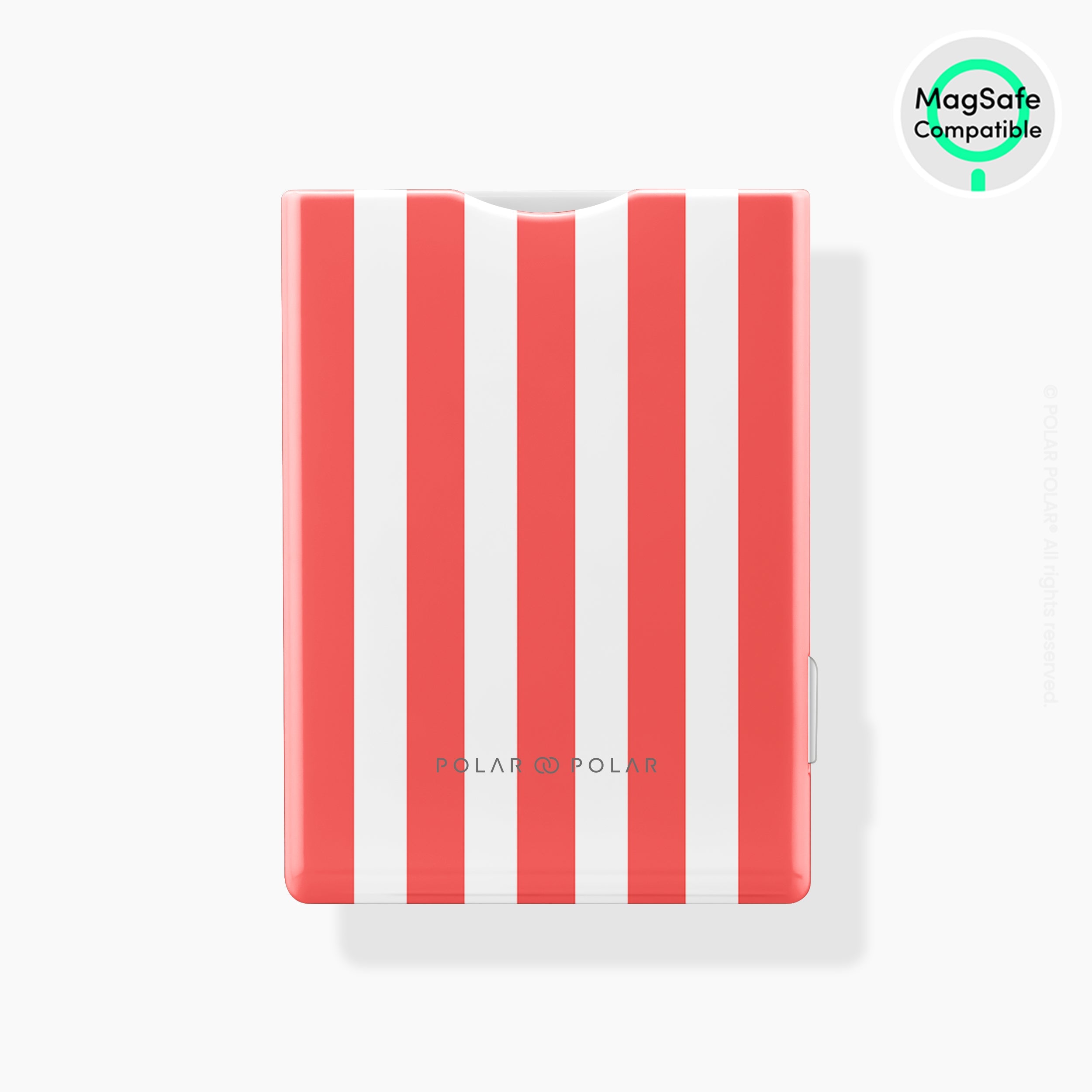 Scarlet Stripe MagSafe Wallet