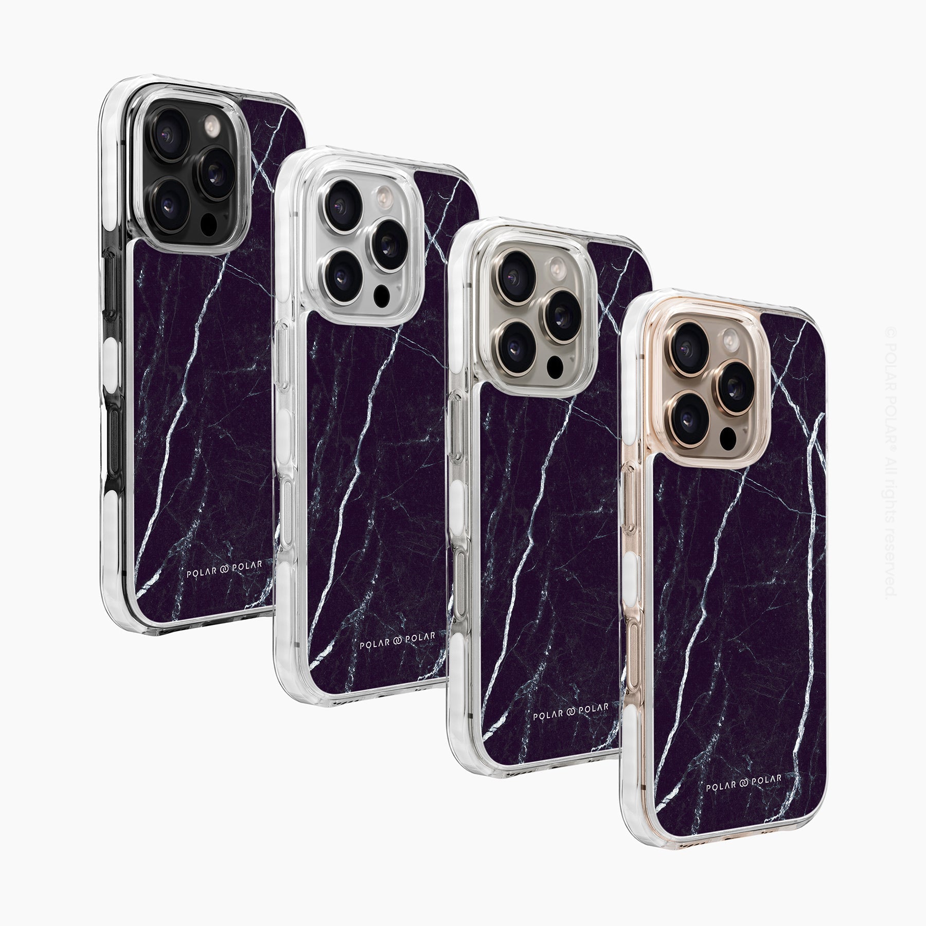 Secret Dark - iPhone 16 Pro Max Clear Bumper MagSafe Case