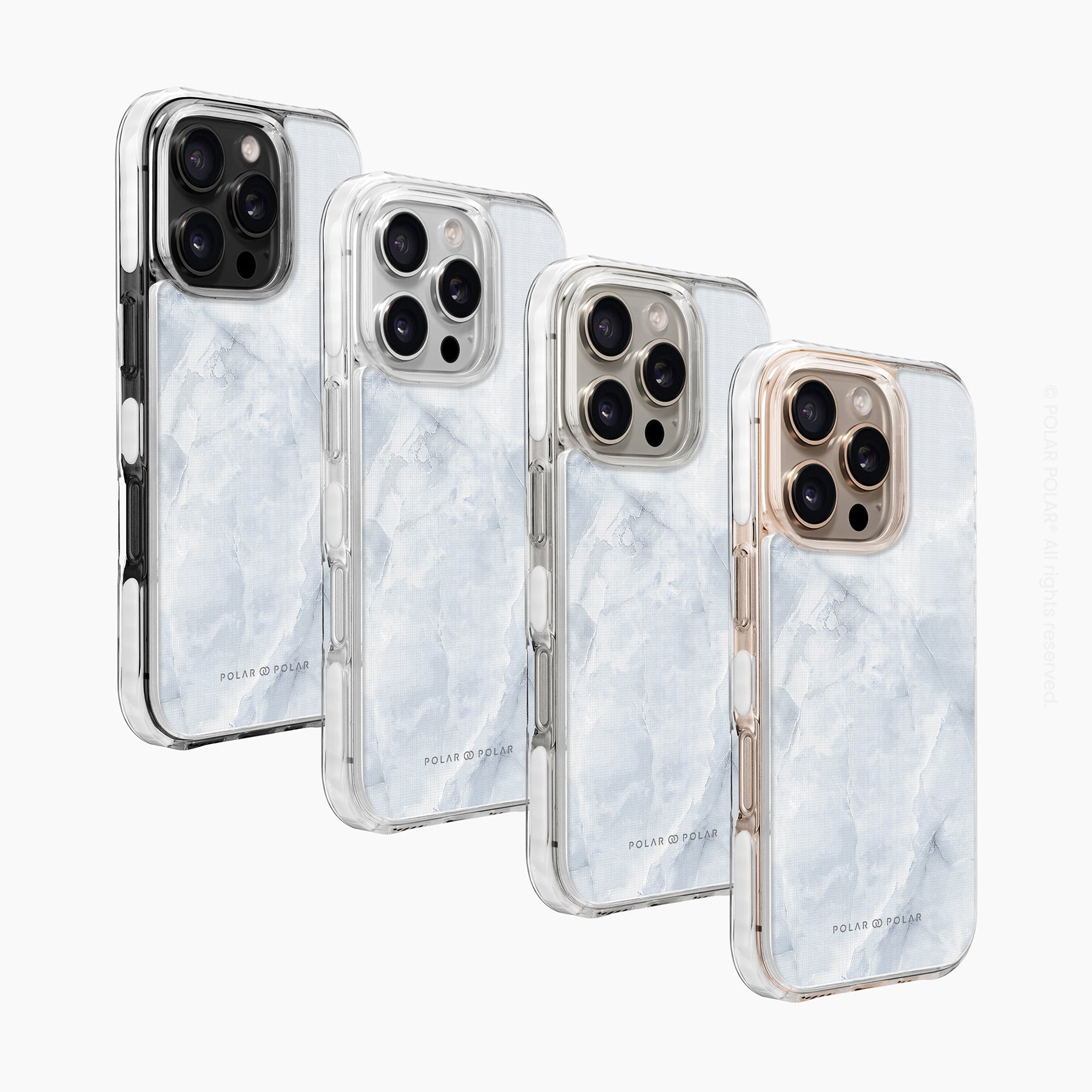 Snow Mountain - iPhone 16 Pro Max Clear Bumper MagSafe Case