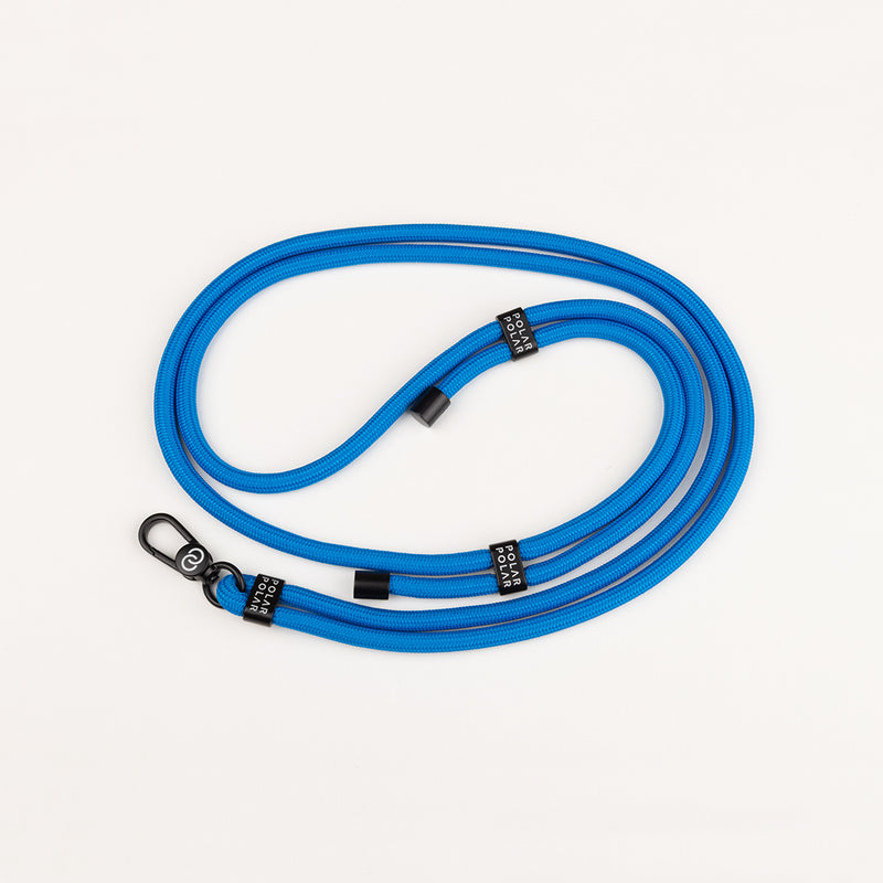 Summer Blue Crossbody Phone Strap with Card