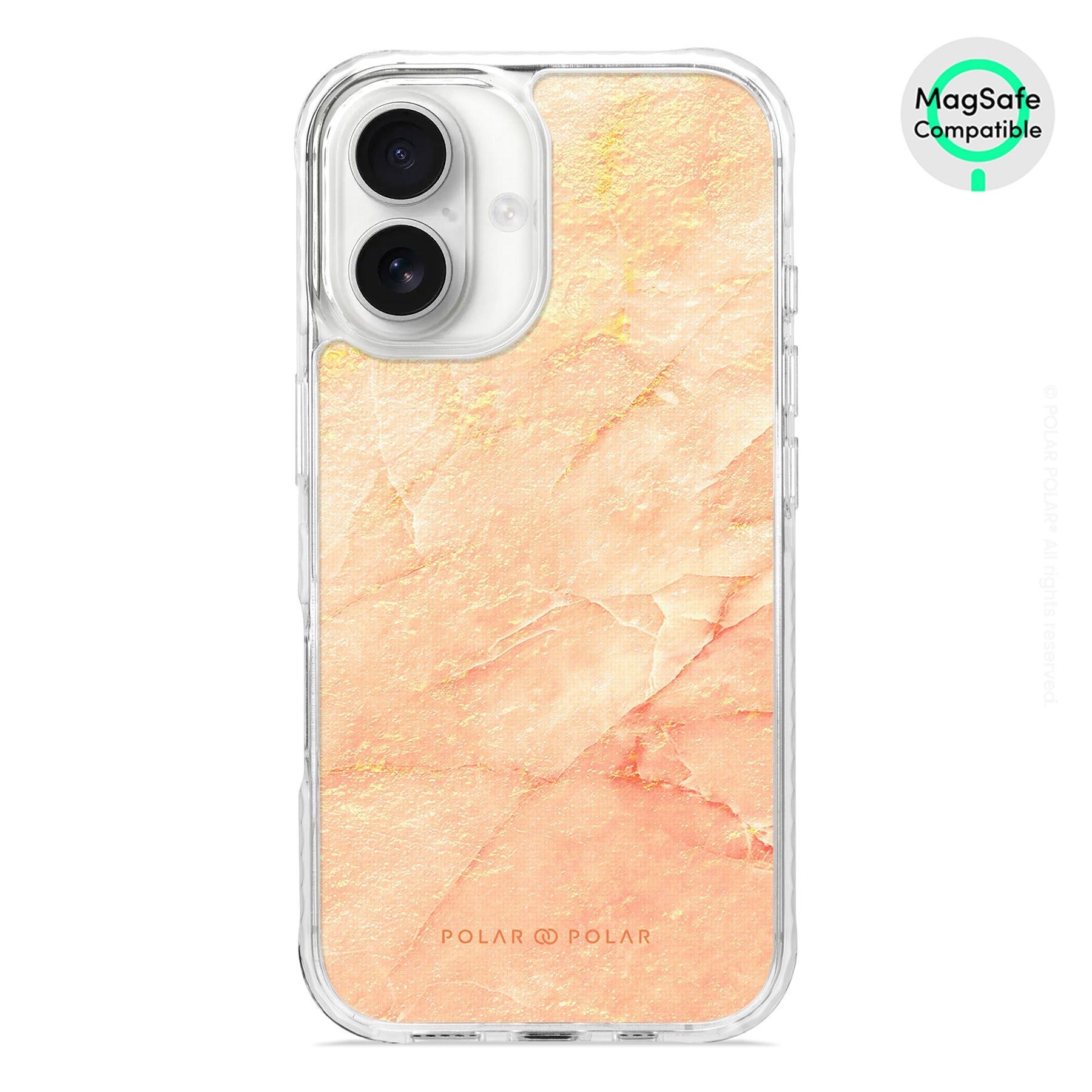 Sunset - iPhone 16 Clear Bumper MagSafe Case