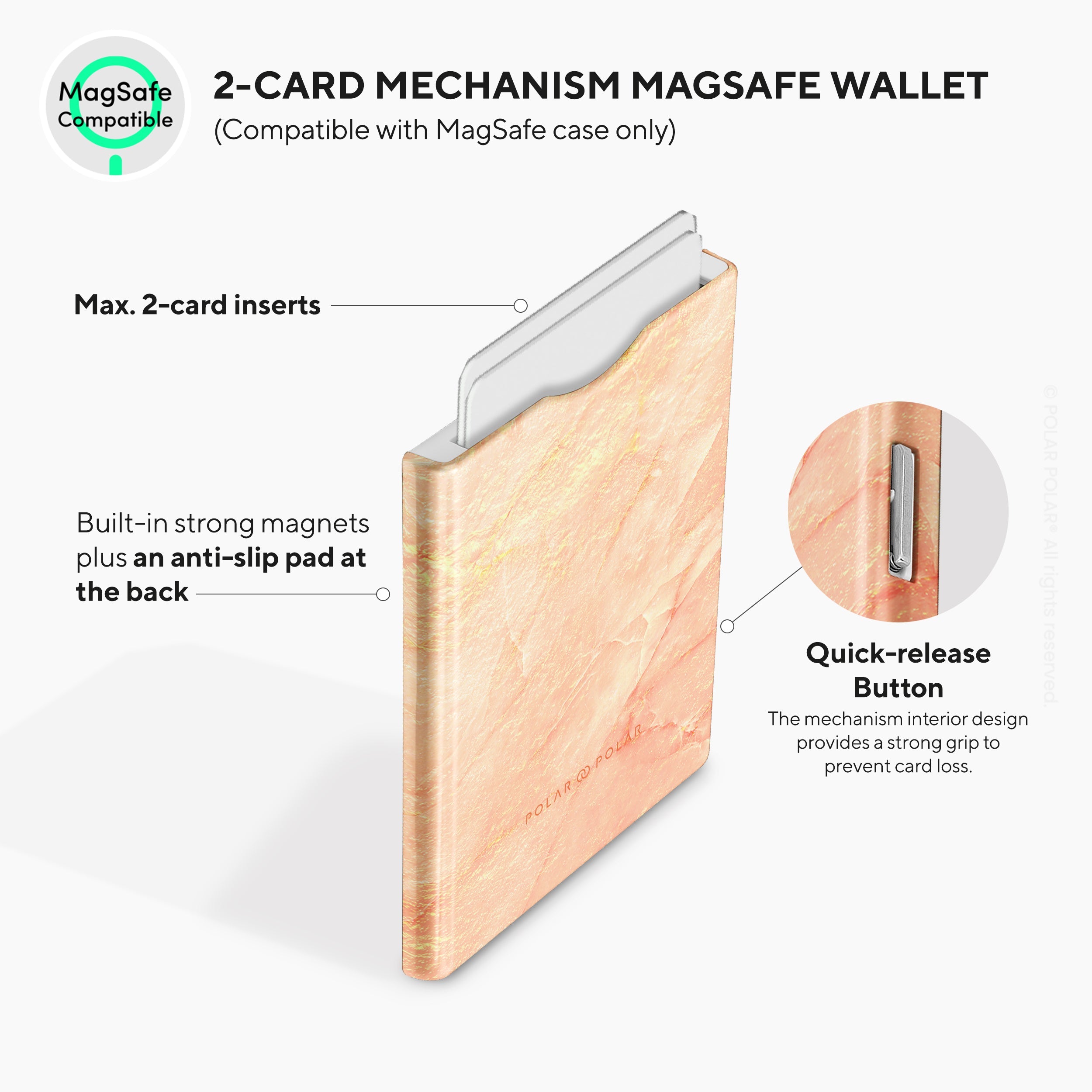 Sunset MagSafe Wallet