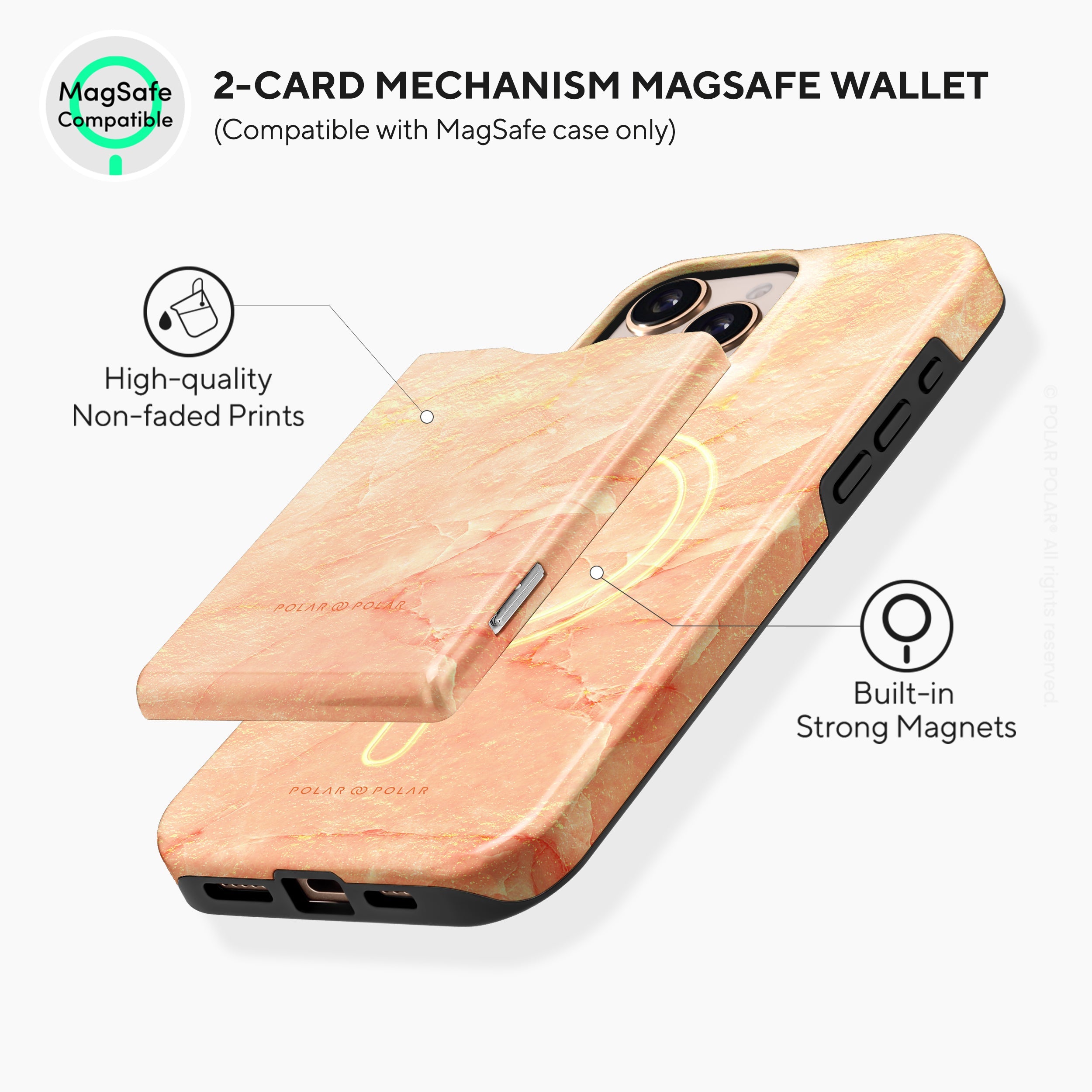 Sunset MagSafe Wallet