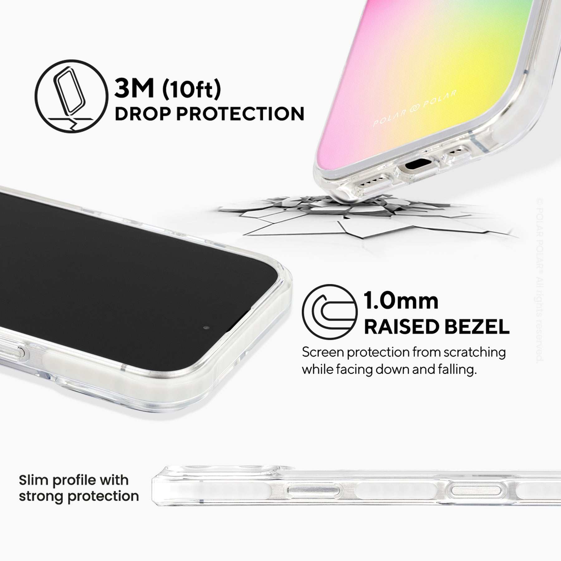 甜美夢兒 - iPhone 16 Pro 透明邊防摔 MagSafe 手機殼