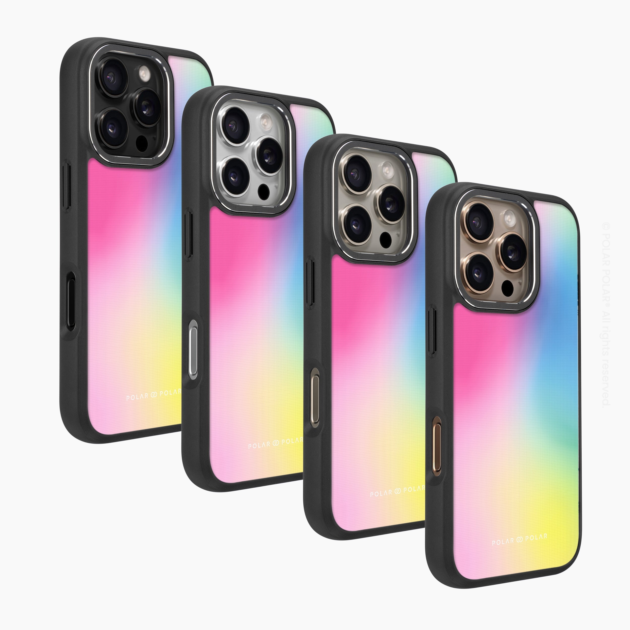 Sweet Dream Holo - iPhone 16 Pro Frosted Black Bumper MagSafe Case