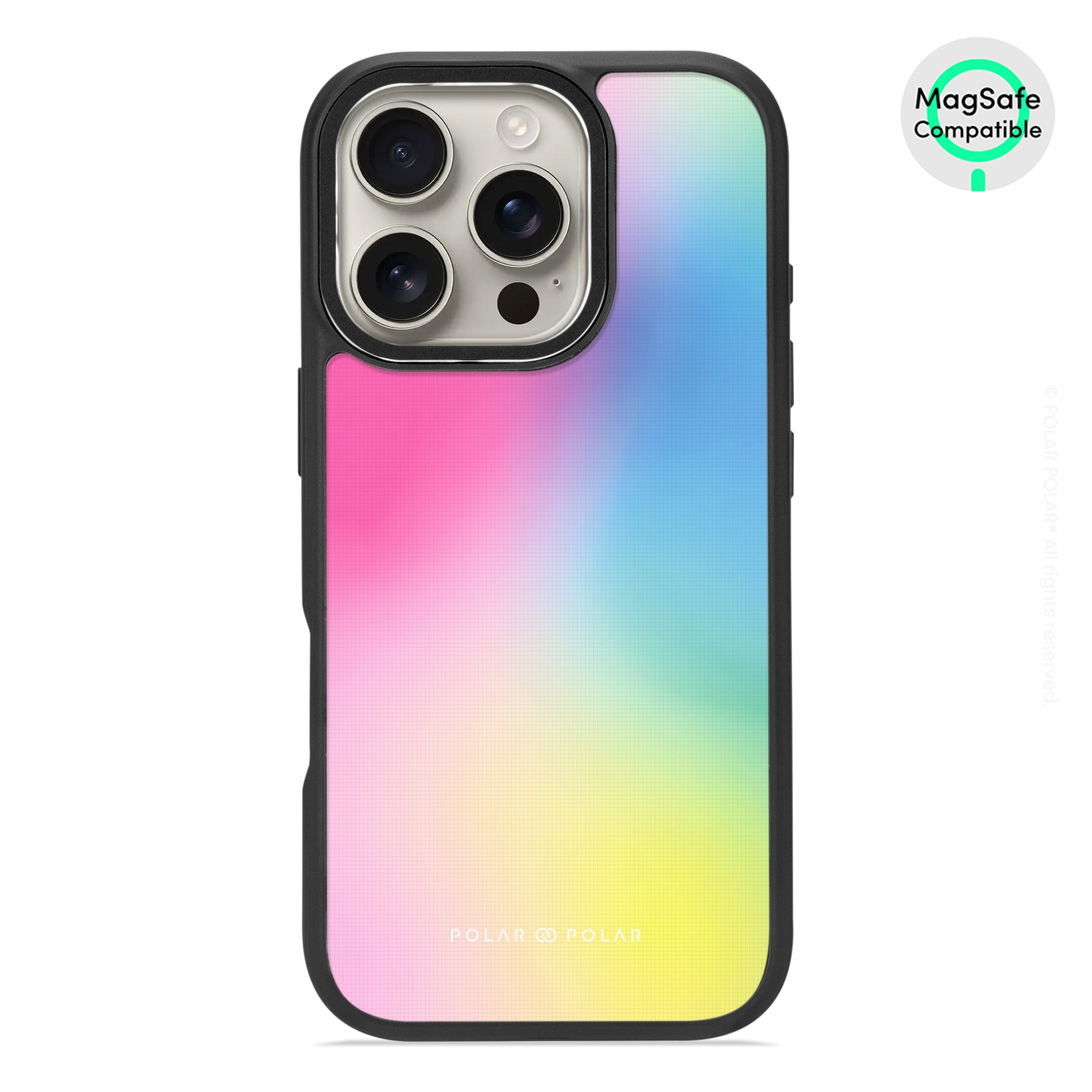 Sweet Dream Holo - iPhone 16 Pro Frosted Black Bumper MagSafe Case