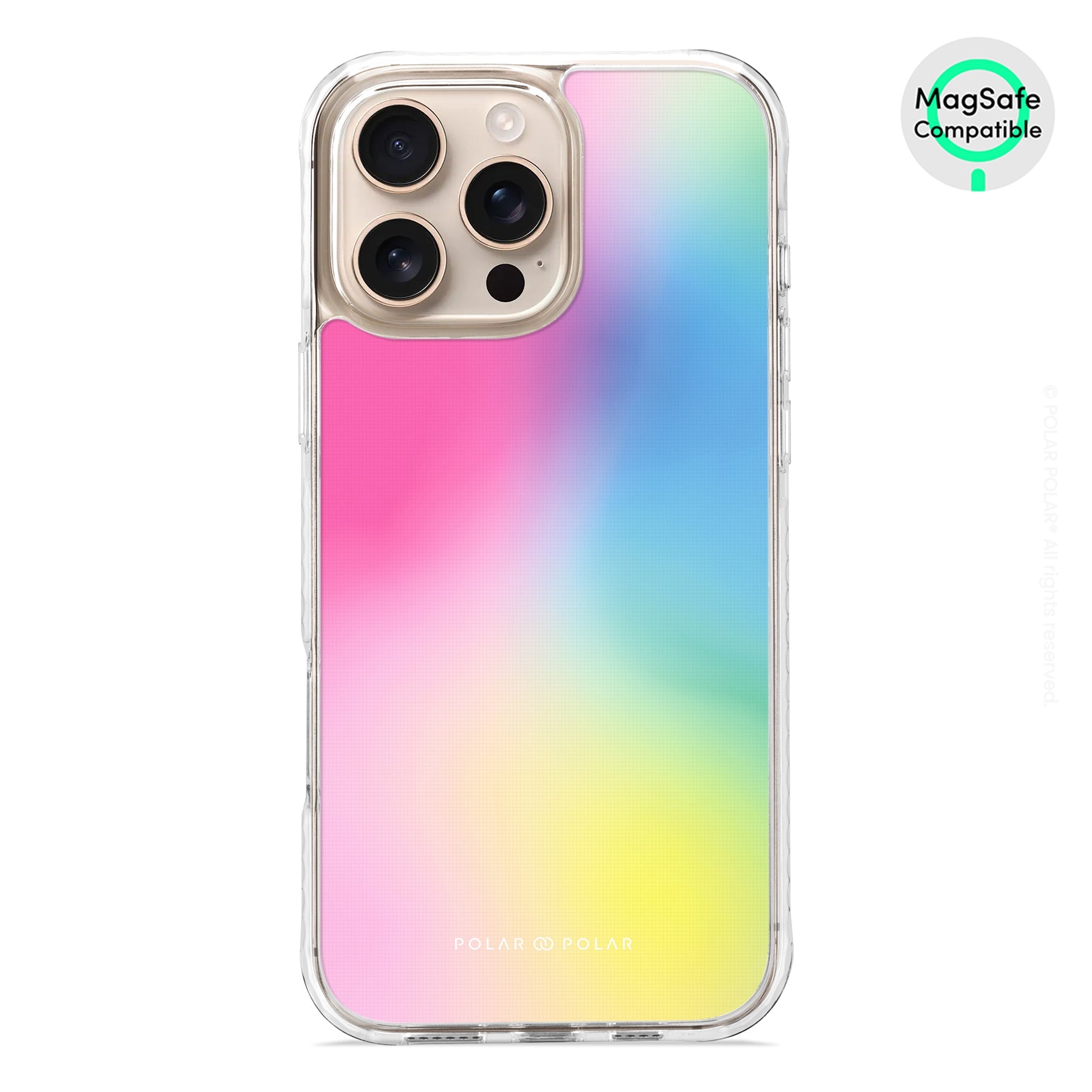 Sweet Dream Holo - iPhone 16 Pro Max Clear Bumper MagSafe Case