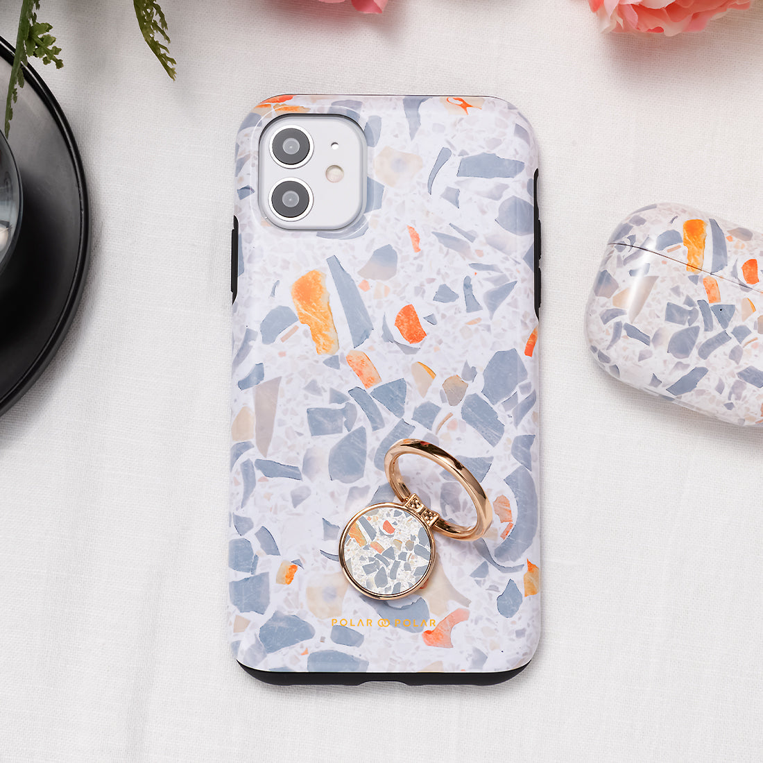 Terrazzo Grey - iPhone 17 Pro Case