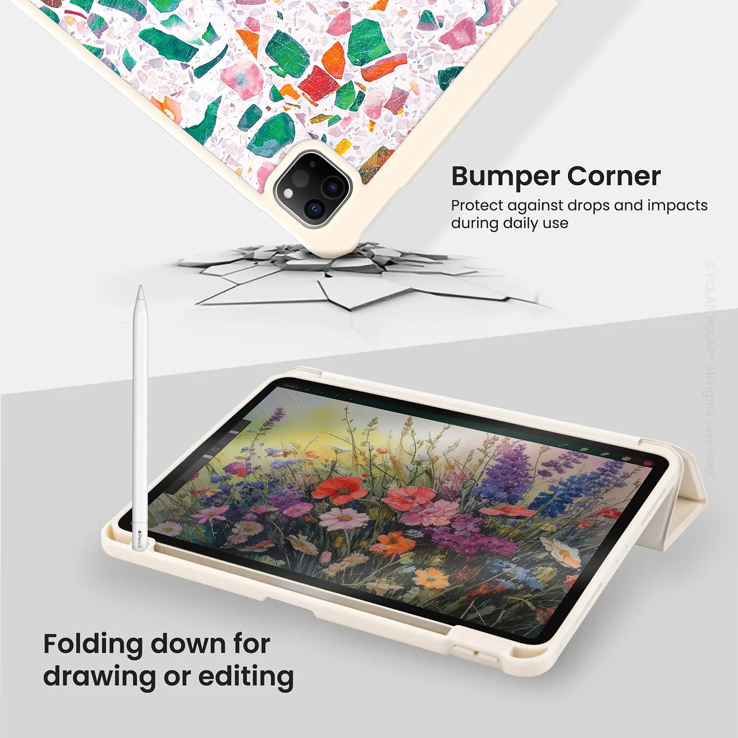 Standard_iPad Pro 11-inch (4th 3rd 2nd gen) | Milky White