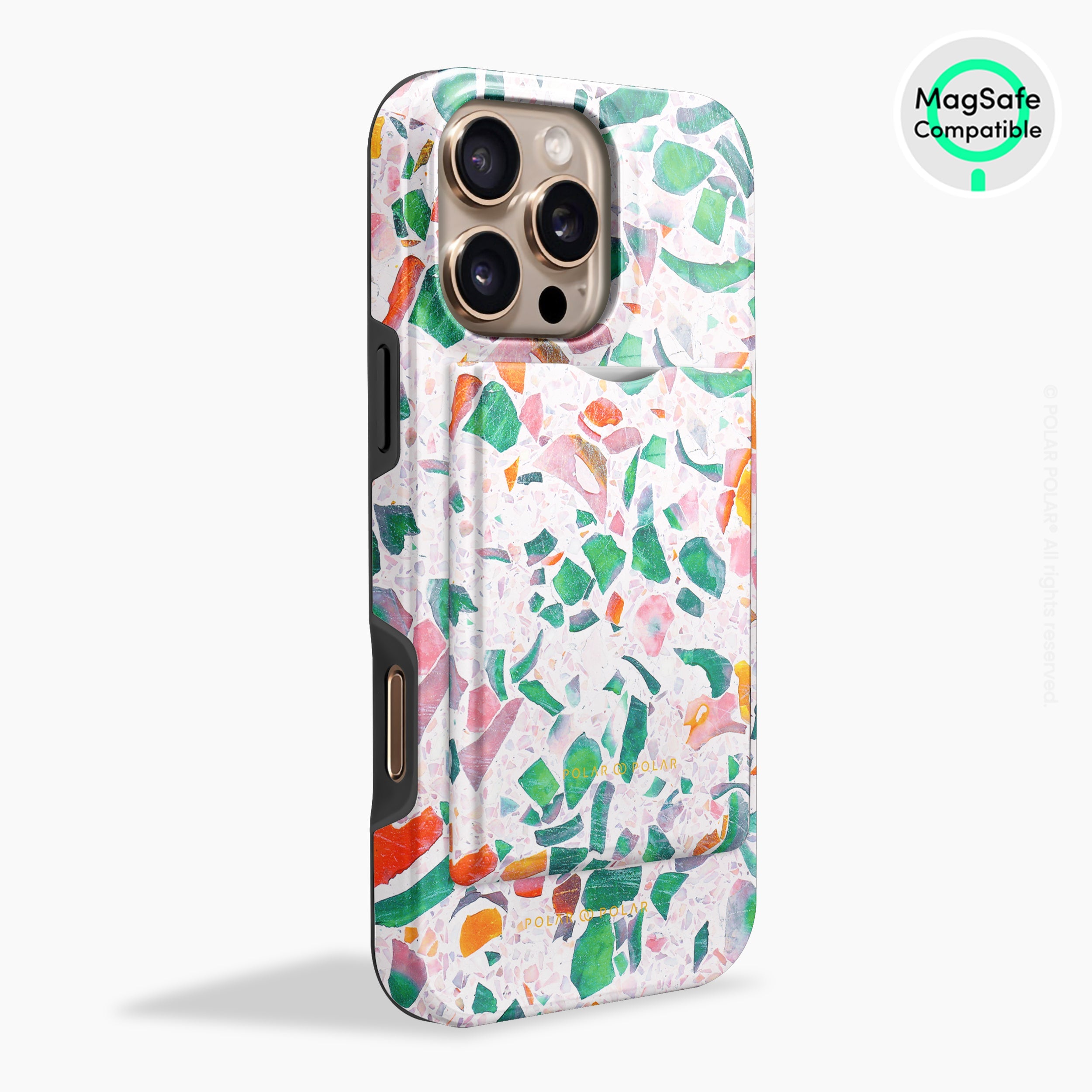 Terrazzo Lake Blue MagSafe Wallet