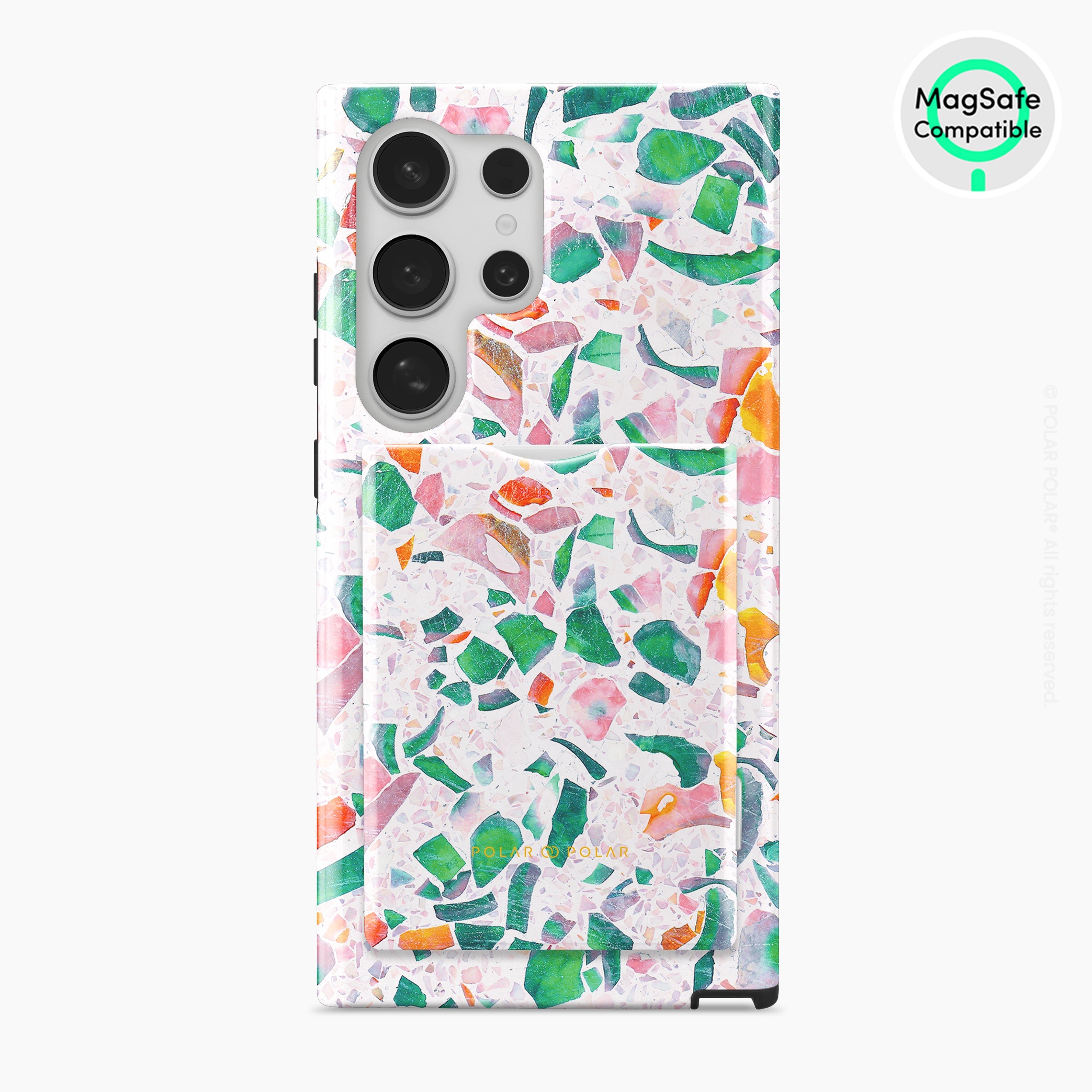 Terrazzo Lake Blue MagSafe Wallet
