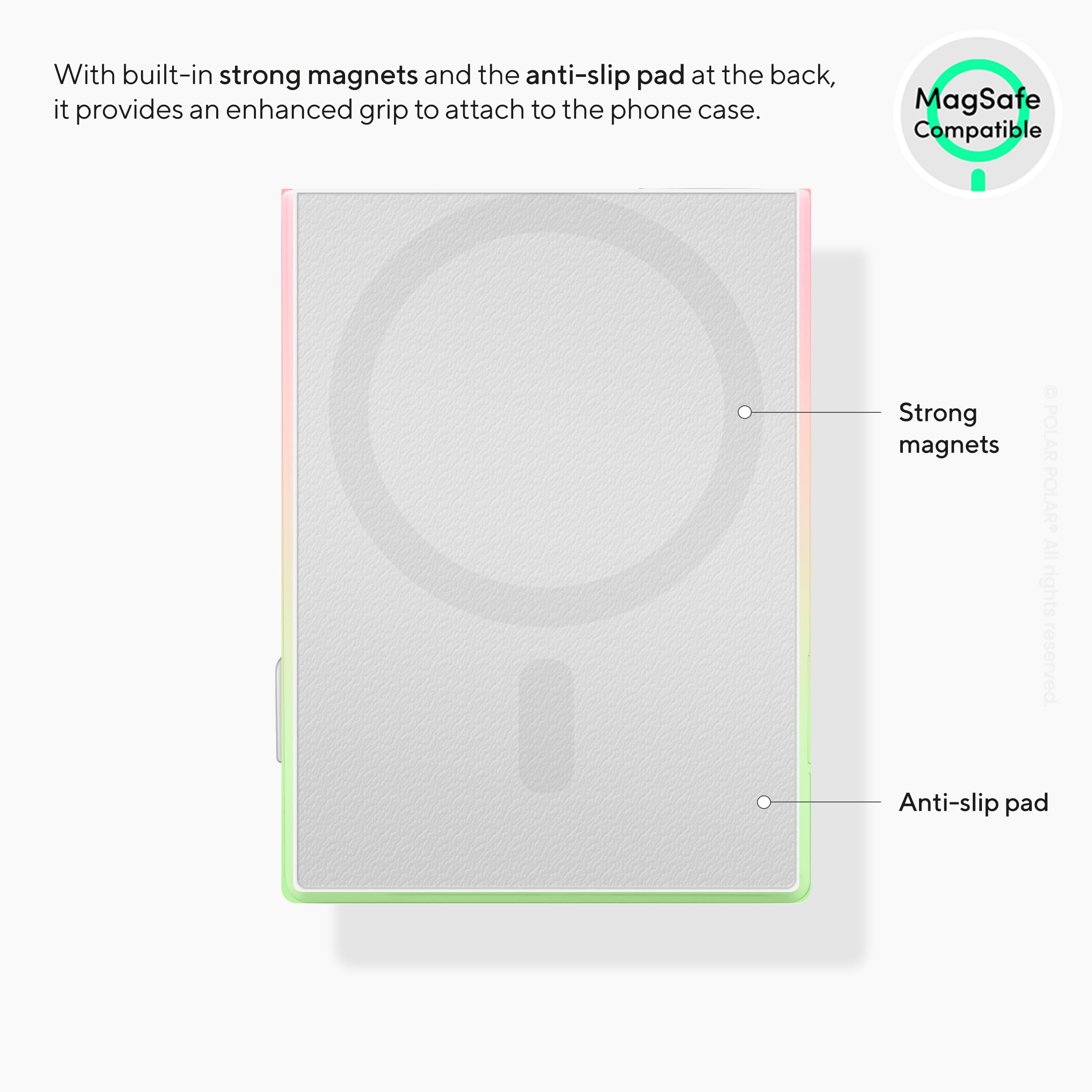 Watermelon Pastel MagSafe Wallet