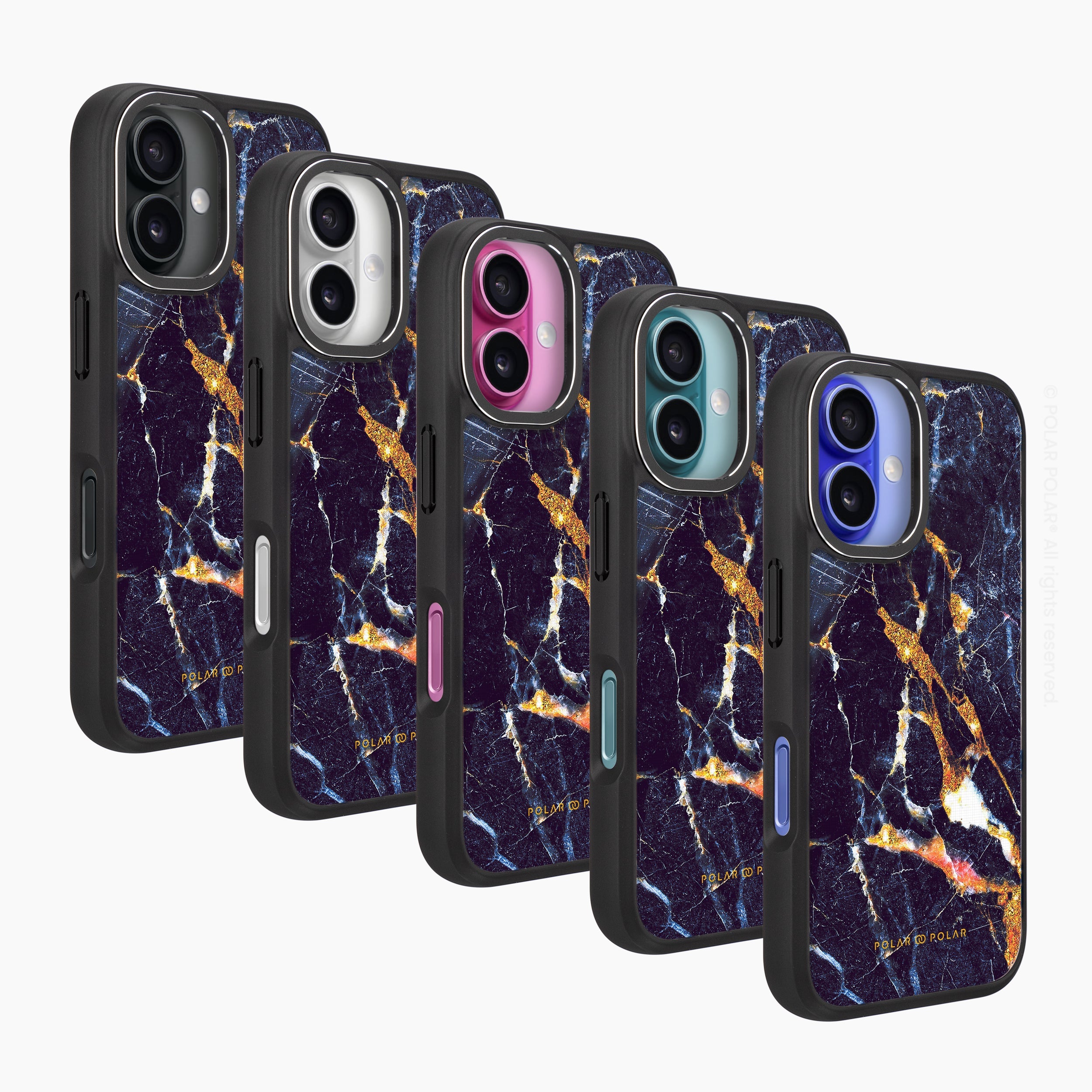 Winter Forest - iPhone 16 Pro Frosted Black Bumper MagSafe Case